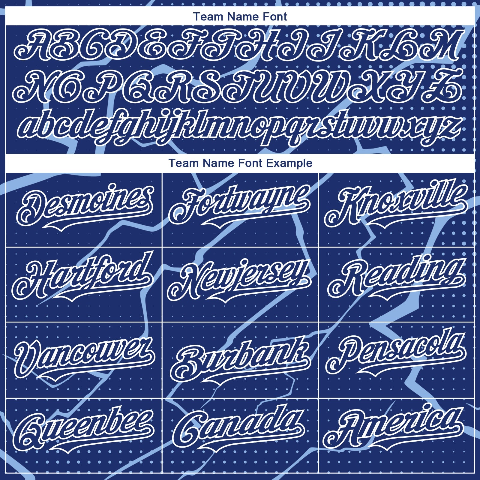 Custom Royal Light Blue-White Lightning Polka Dot Authentic Baseball Jersey view 4