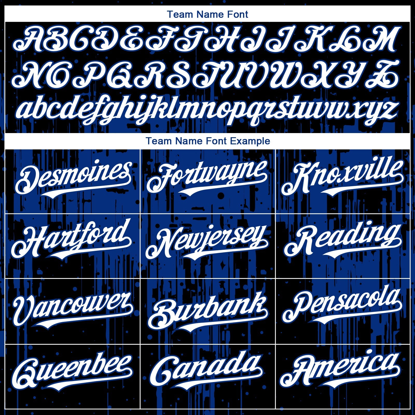 Custom Black White-Royal Dripping Splatter Paint Authentic Baseball Jersey view 4