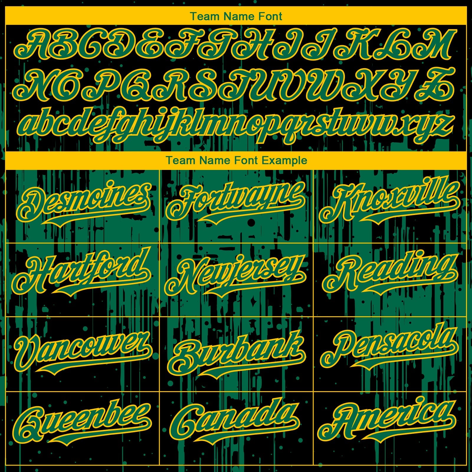Custom Black Kelly Green-Yellow Dripping Splatter Paint Authentic Baseball Jersey view 4
