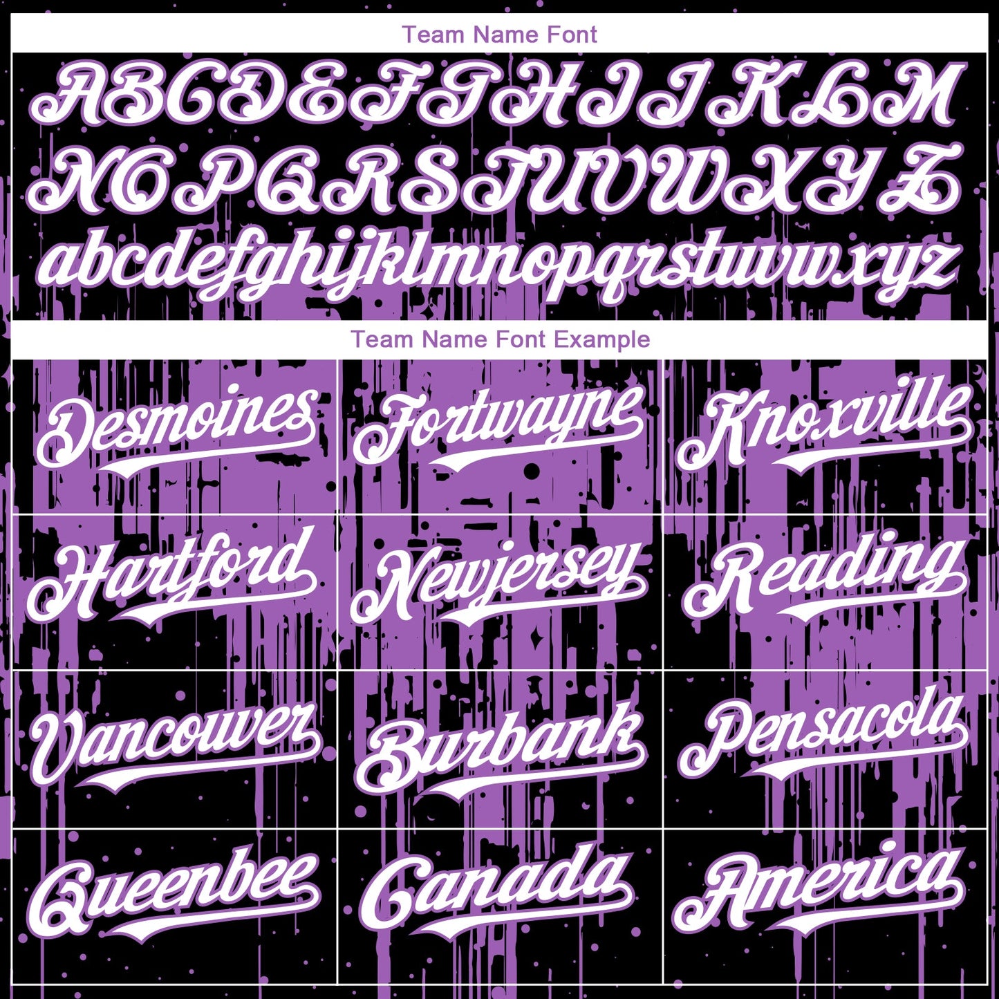 Custom Black White-Medium Purple Dripping Splatter Paint Authentic Baseball Jersey view 4