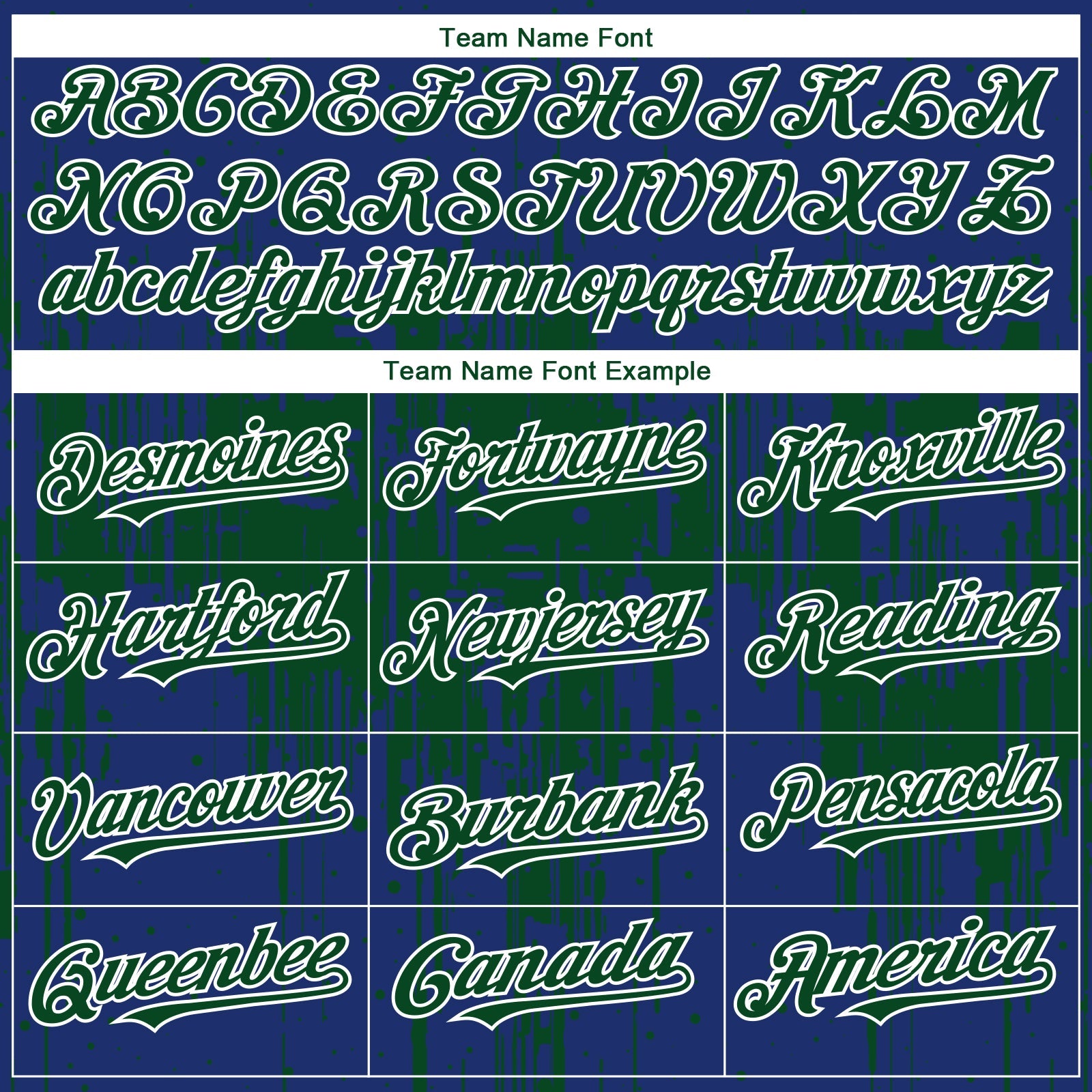 Custom Royal Green-White Dripping Splatter Paint Authentic Baseball Jersey view 4