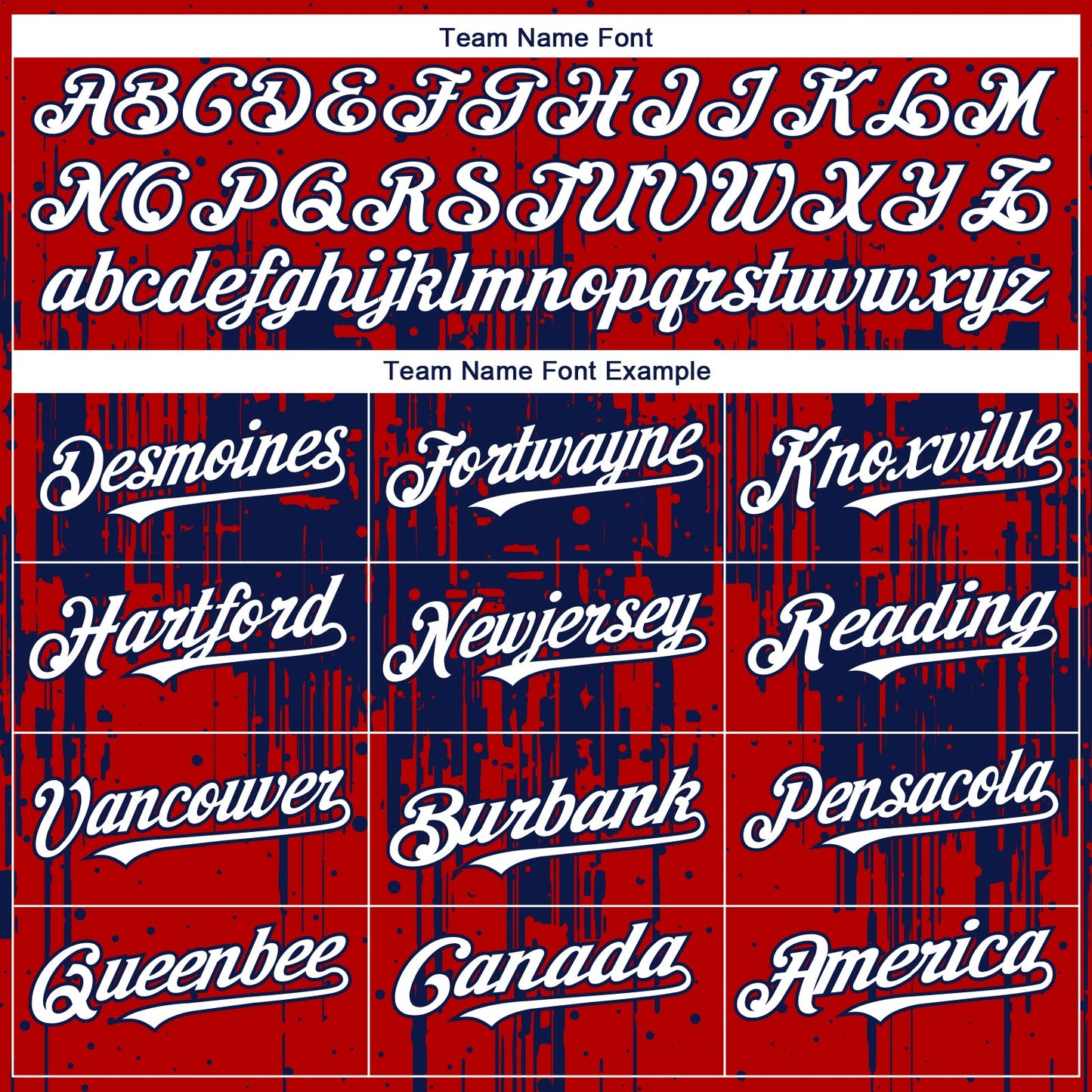 Custom Red White-Navy Dripping Splatter Paint Authentic Baseball Jersey view 4