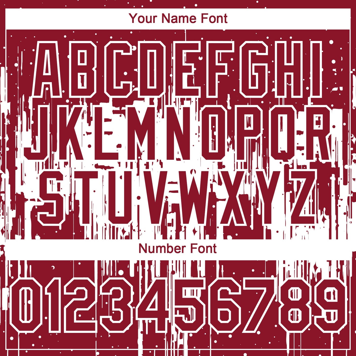 Custom Crimson White Dripping Splatter Paint Authentic Baseball Jersey view 5