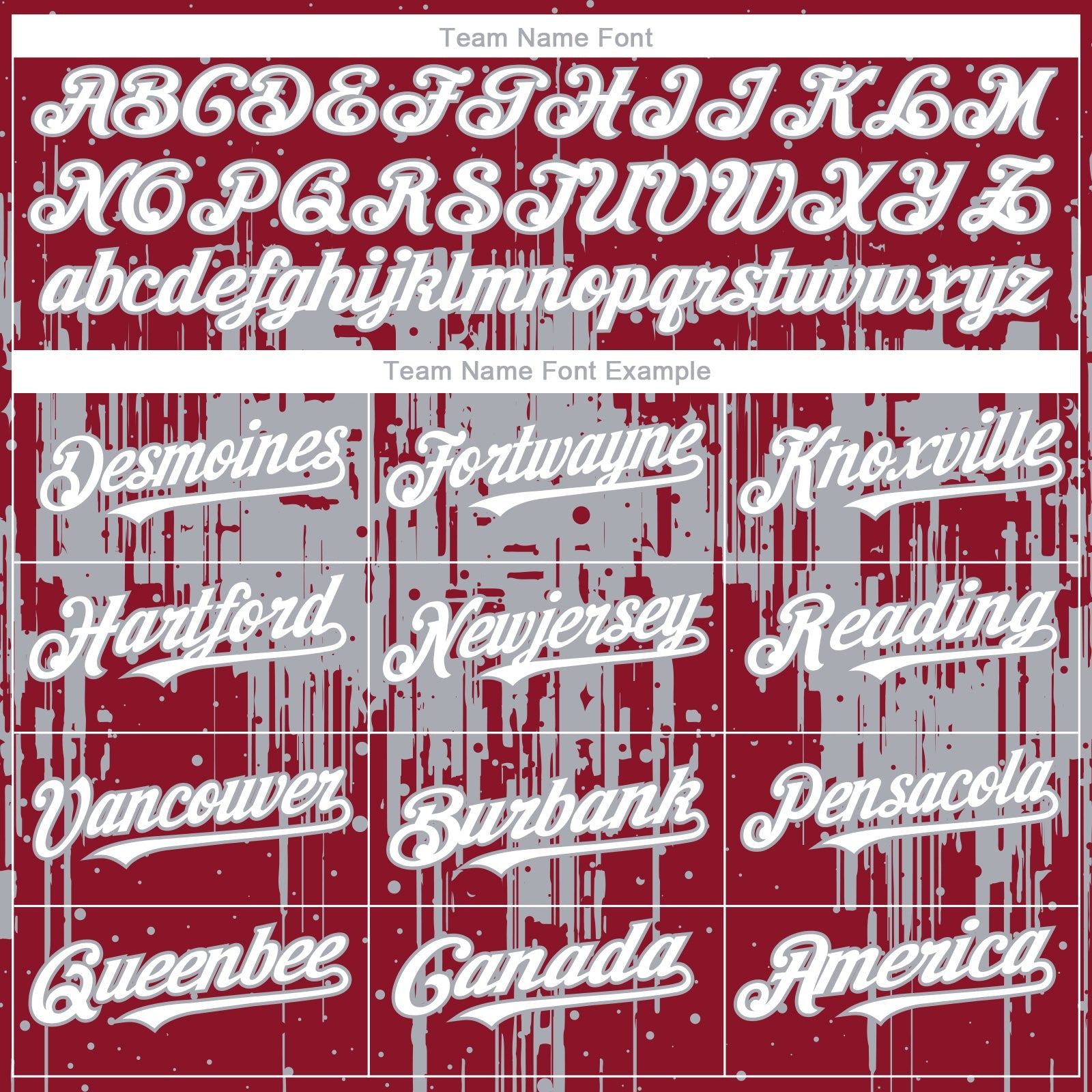 Custom Crimson White-Gray Dripping Splatter Paint Authentic Baseball Jersey view 4