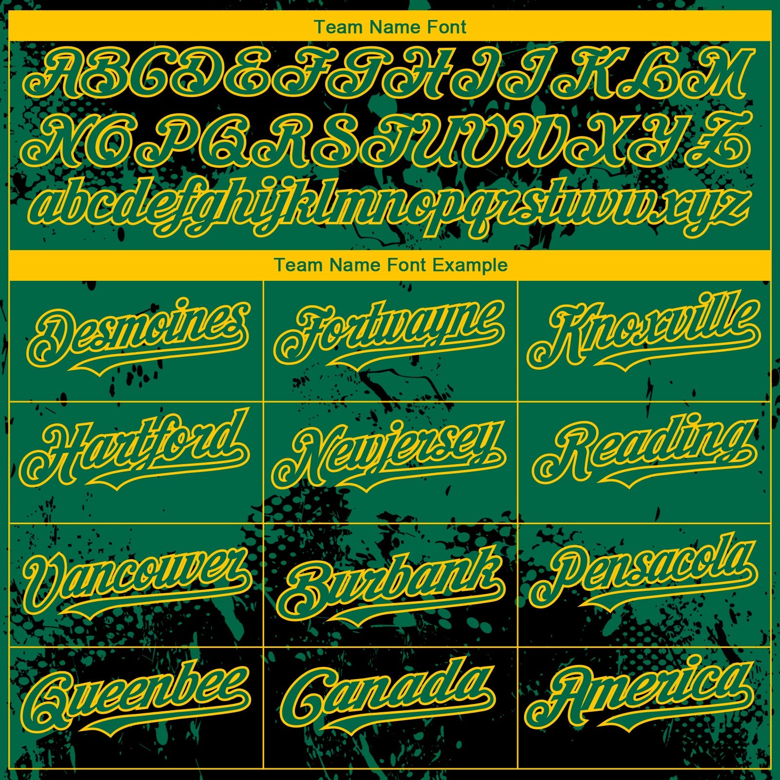 Custom Black Kelly Green-Yellow Abstract Splatter Grunge Paint Authentic Baseball Jersey view 4