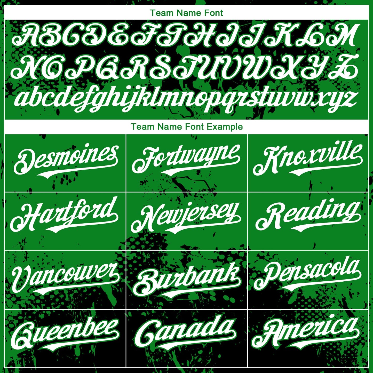 Custom Black White-Grass Green Abstract Splatter Grunge Paint Authentic Baseball Jersey view 4