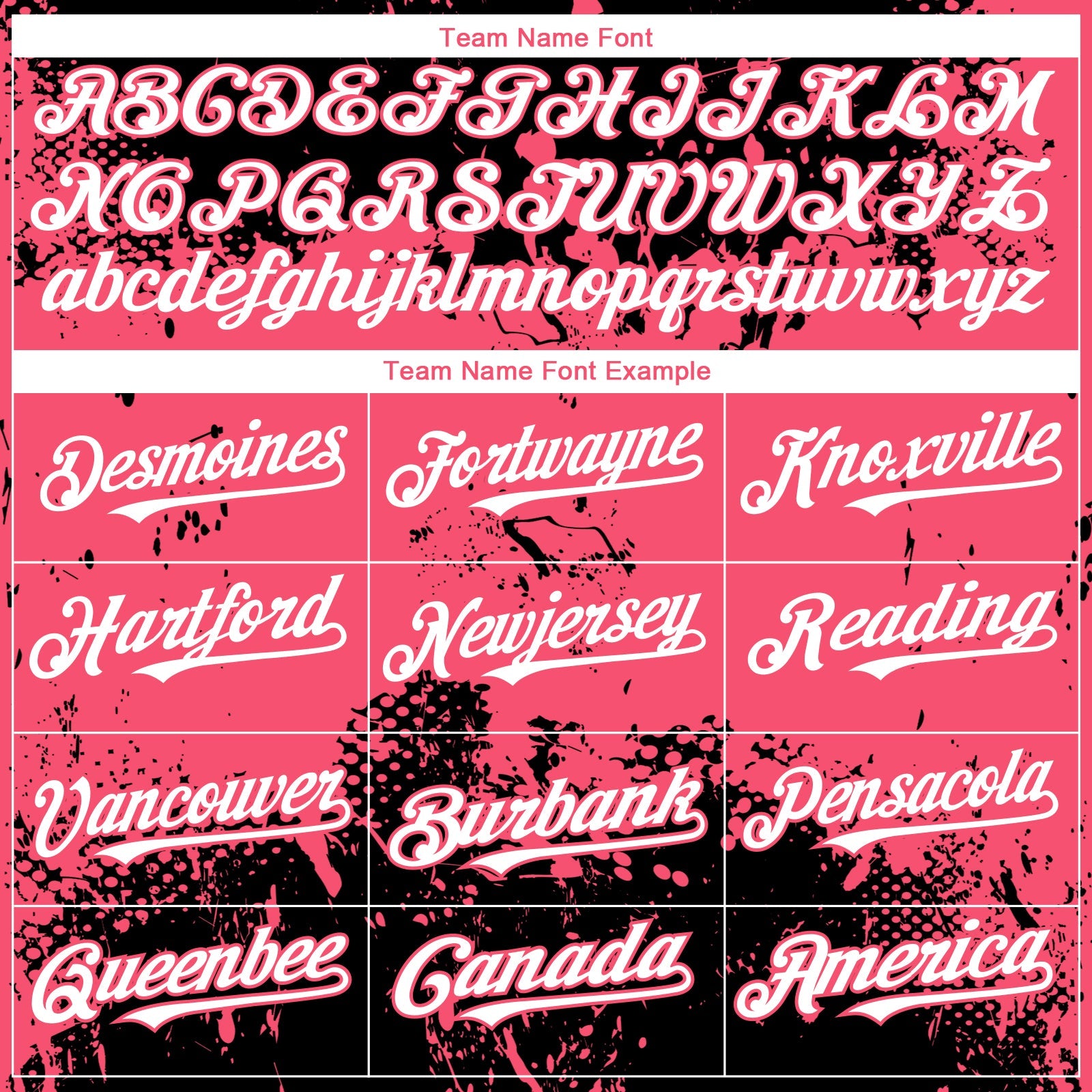 Custom Black White-Neon Pink Abstract Splatter Grunge Paint Authentic Baseball Jersey view 4