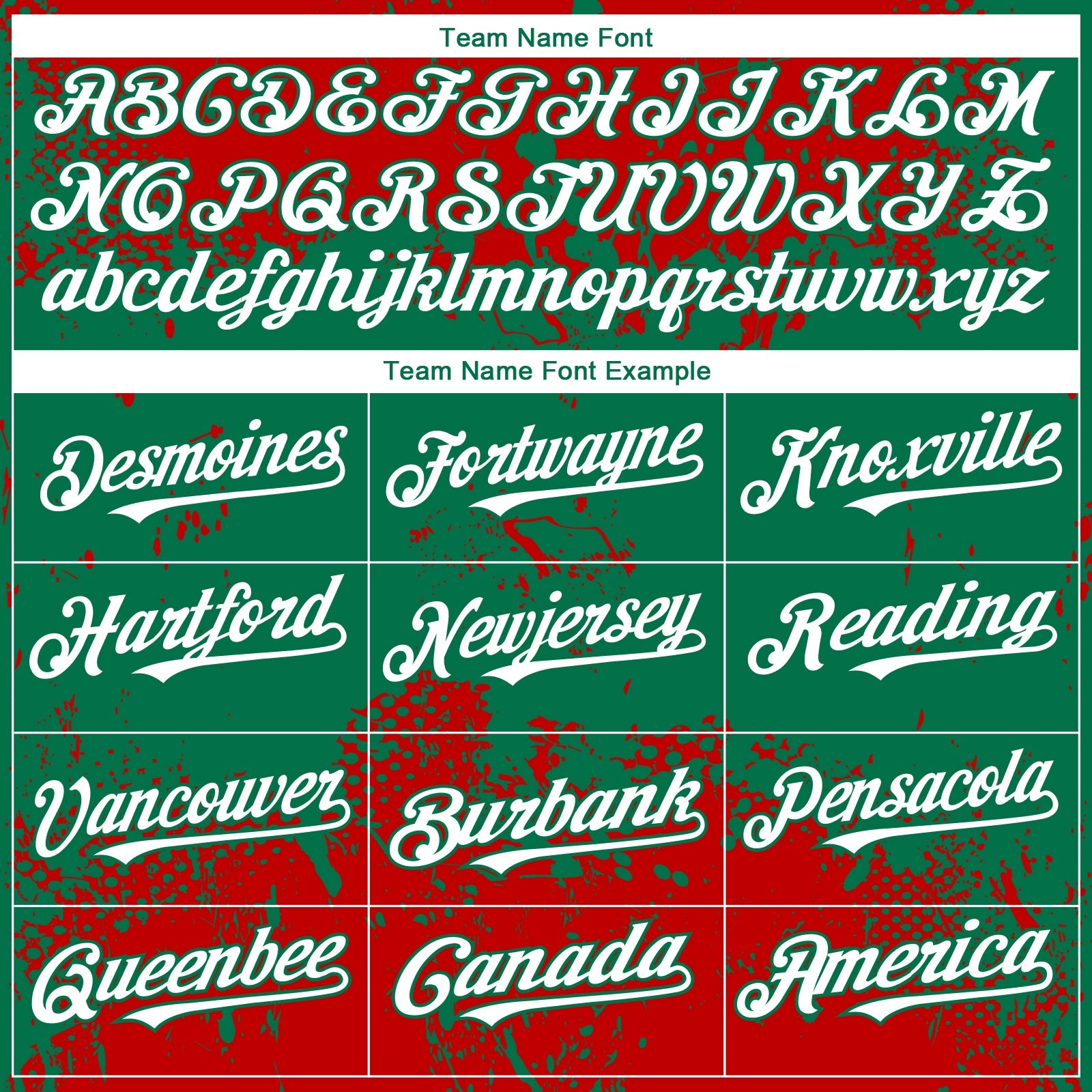 Custom Red White-Kelly Green Abstract Splatter Grunge Paint Authentic Baseball Jersey view 4
