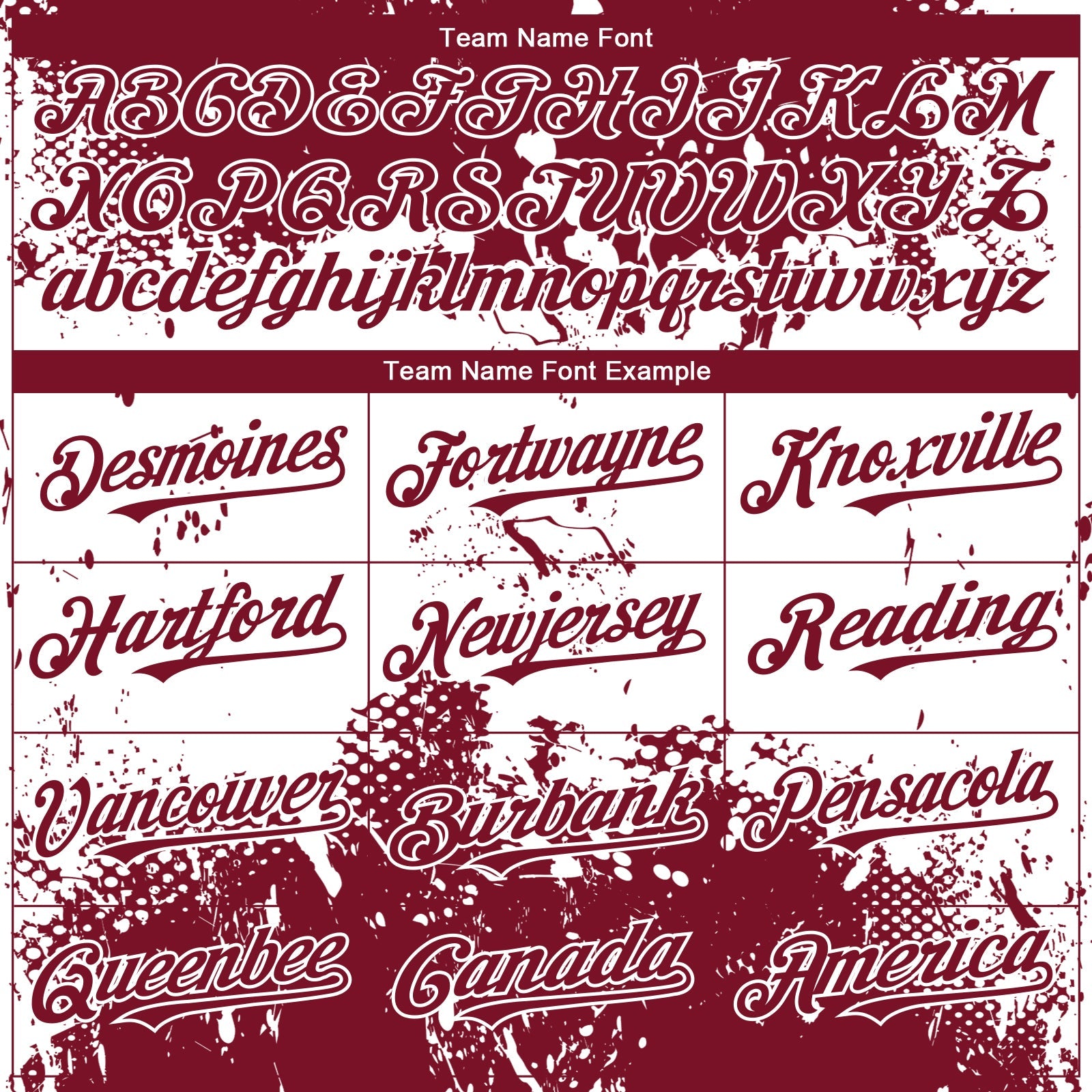 Custom Crimson White Abstract Splatter Grunge Paint Authentic Baseball Jersey view 4