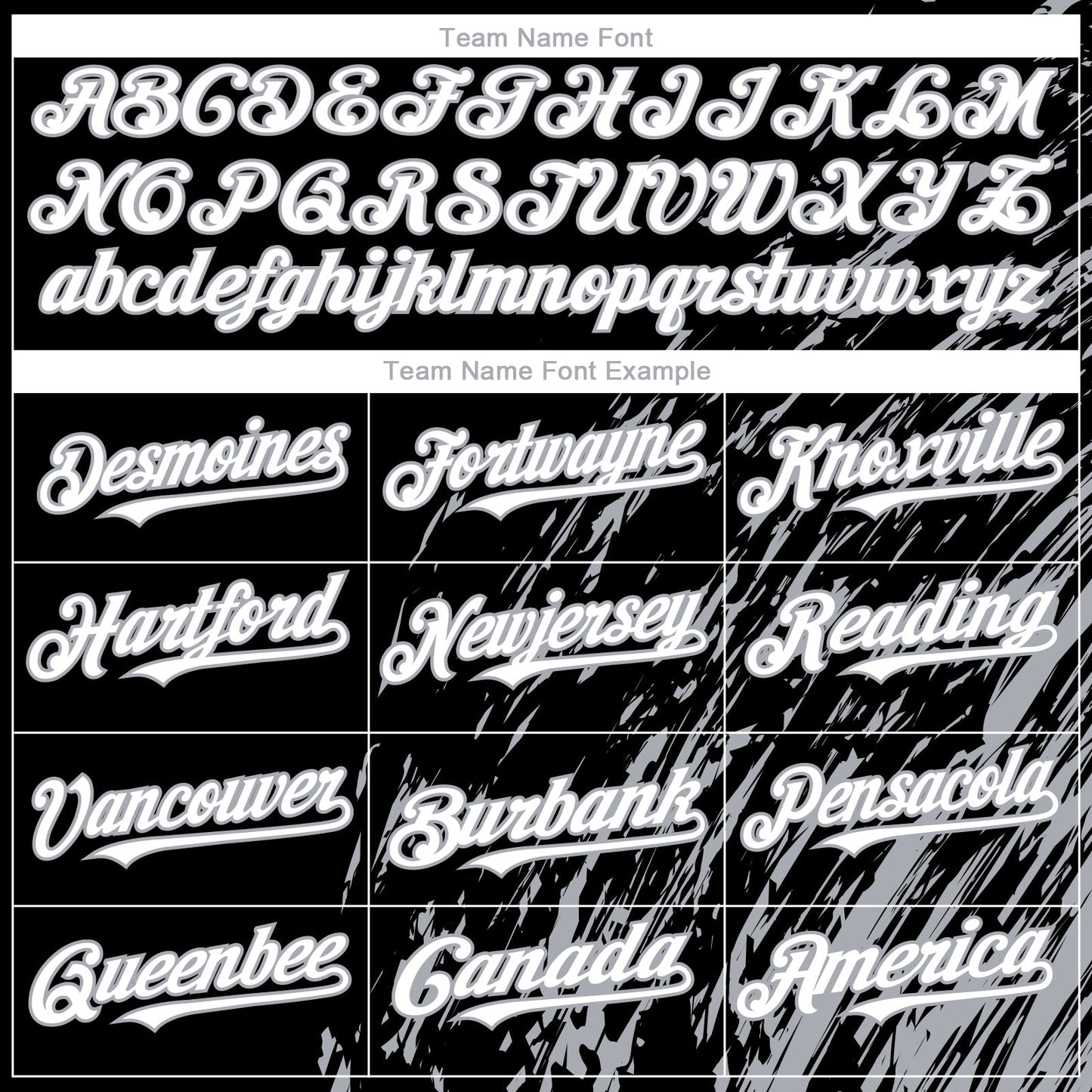 Custom Black White-Gray Paint Stroke Grunge Streak Authentic Baseball Jersey view 4