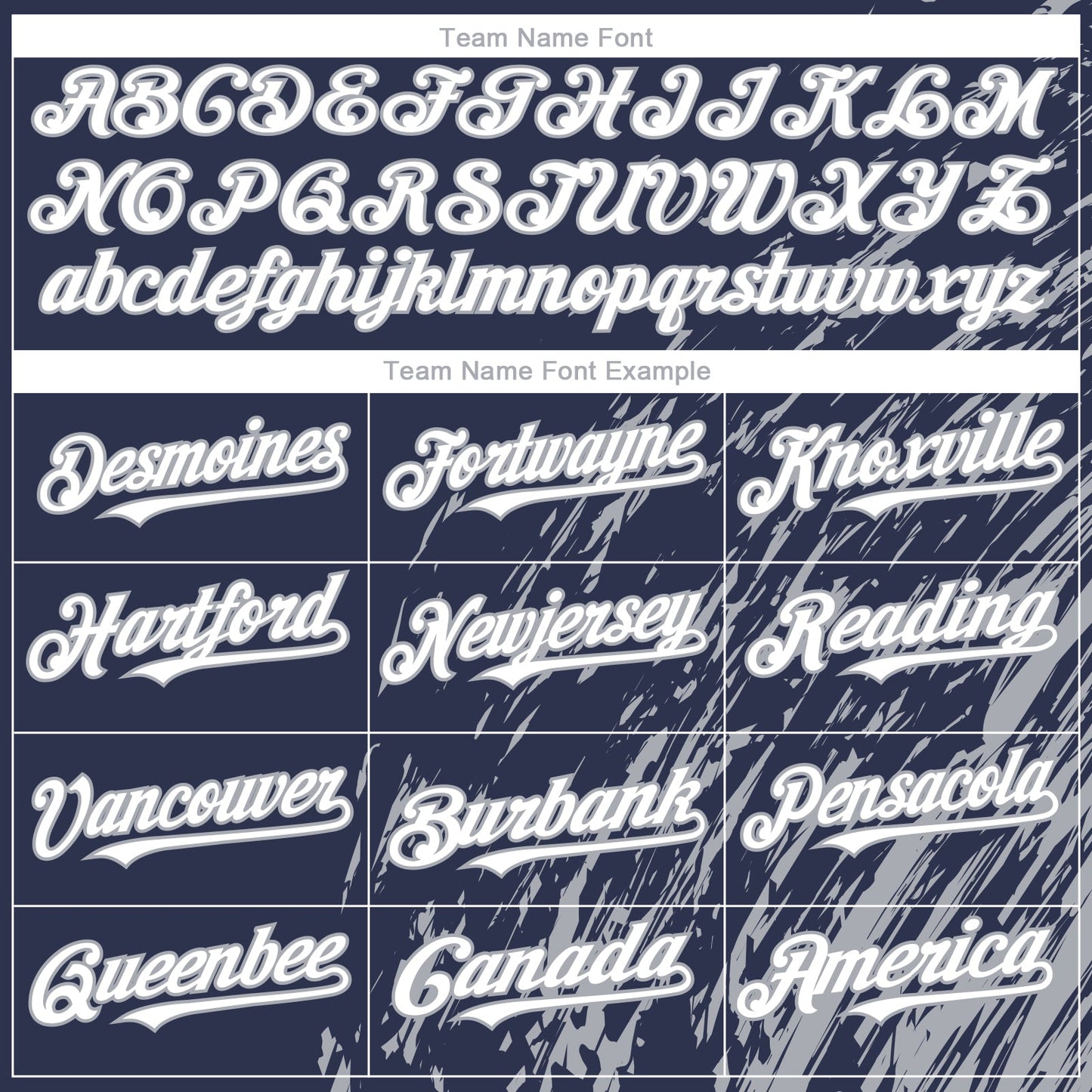 Custom Navy White-Gray Paint Stroke Grunge Streak Authentic Baseball Jersey view 4