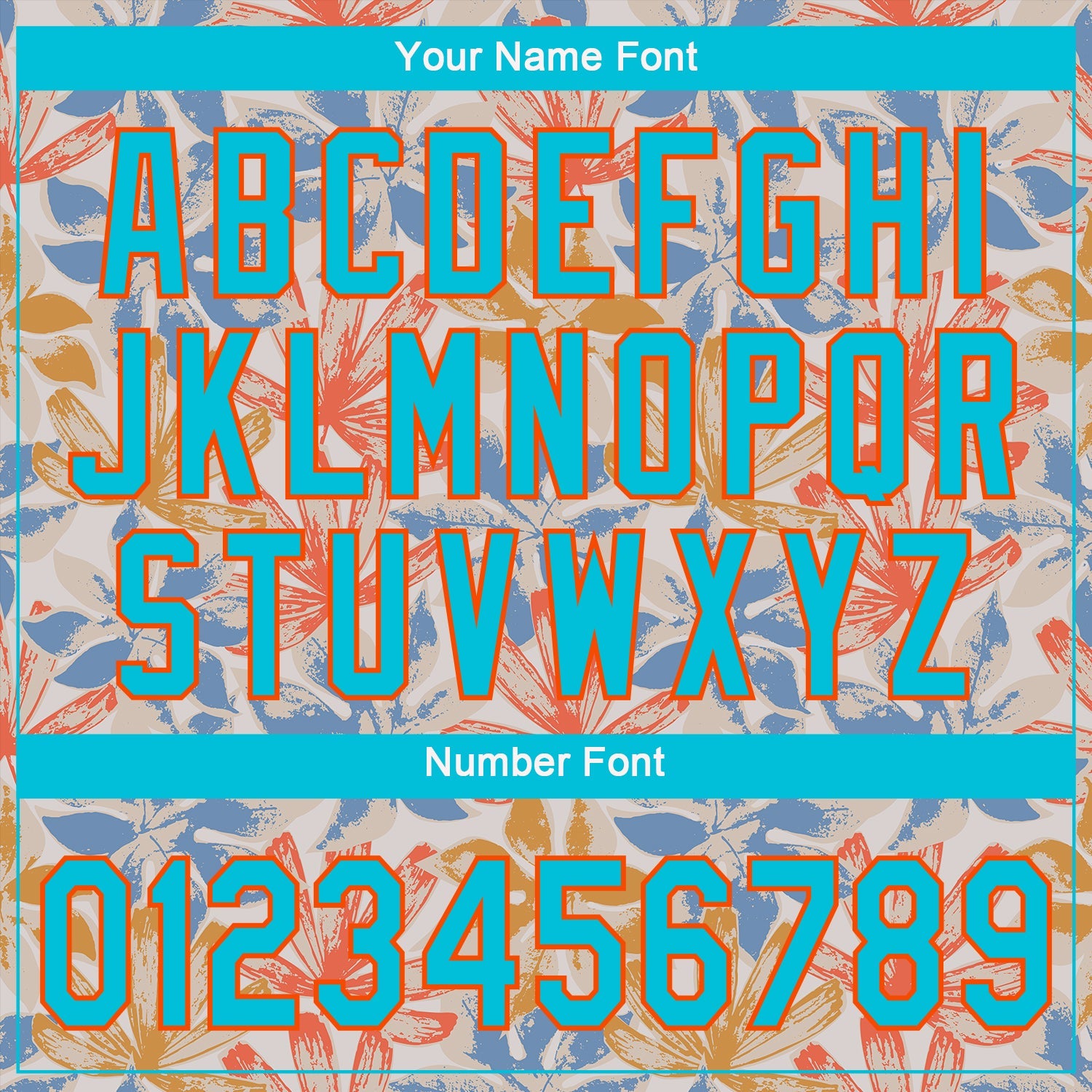 Custom White Lakes Blue-Orange 3D Pattern Design Leaves Authentic Baseball Jersey view 5