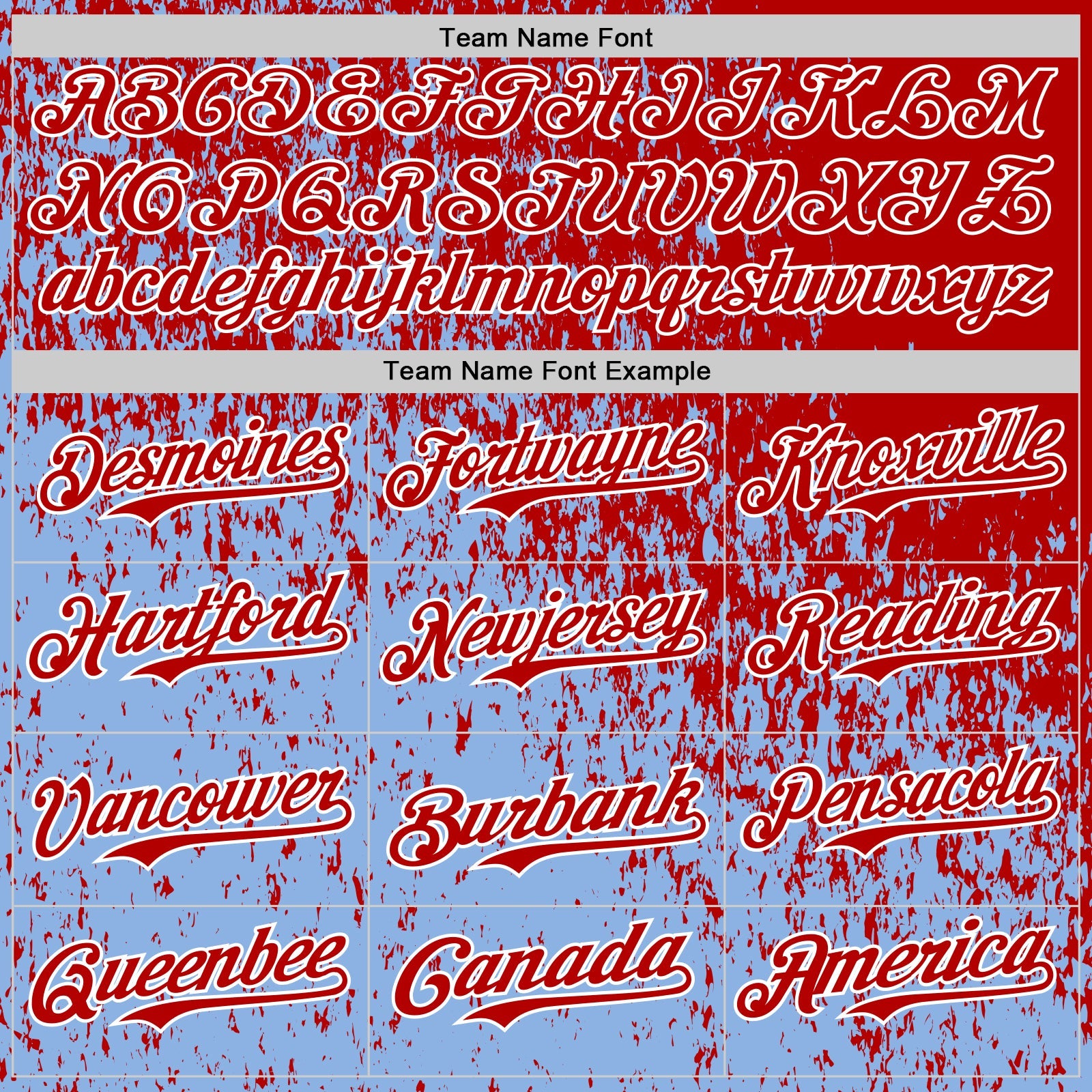 Custom Red Light Blue-White Abstract Fragment Splatter Authentic Baseball Jersey view 4