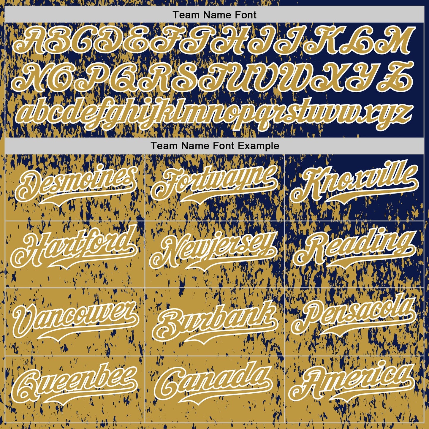Custom Navy Old Gold-White Abstract Fragment Splatter Authentic Baseball Jersey view 4