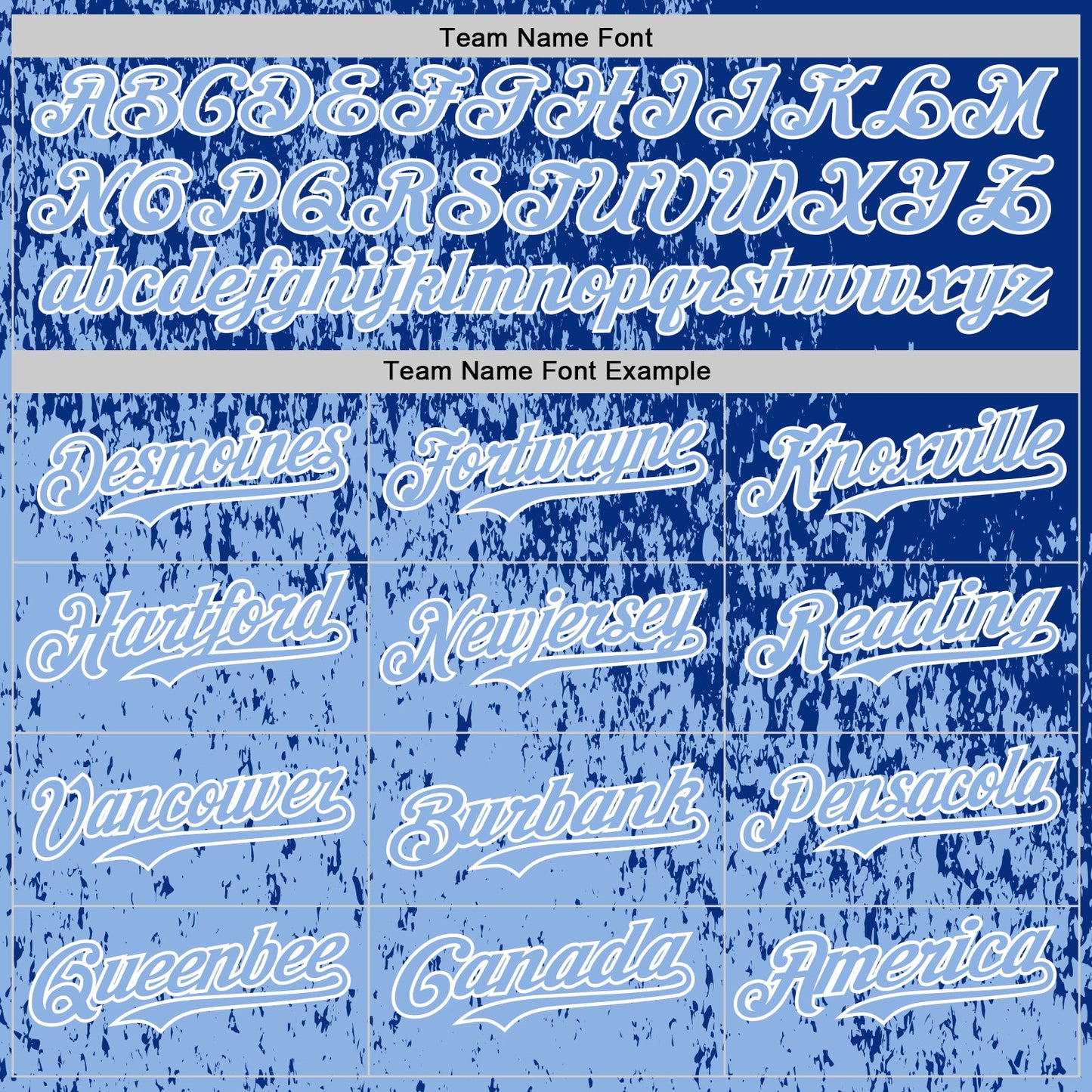 Custom Royal Light Blue-White Abstract Fragment Splatter Authentic Baseball Jersey view 4