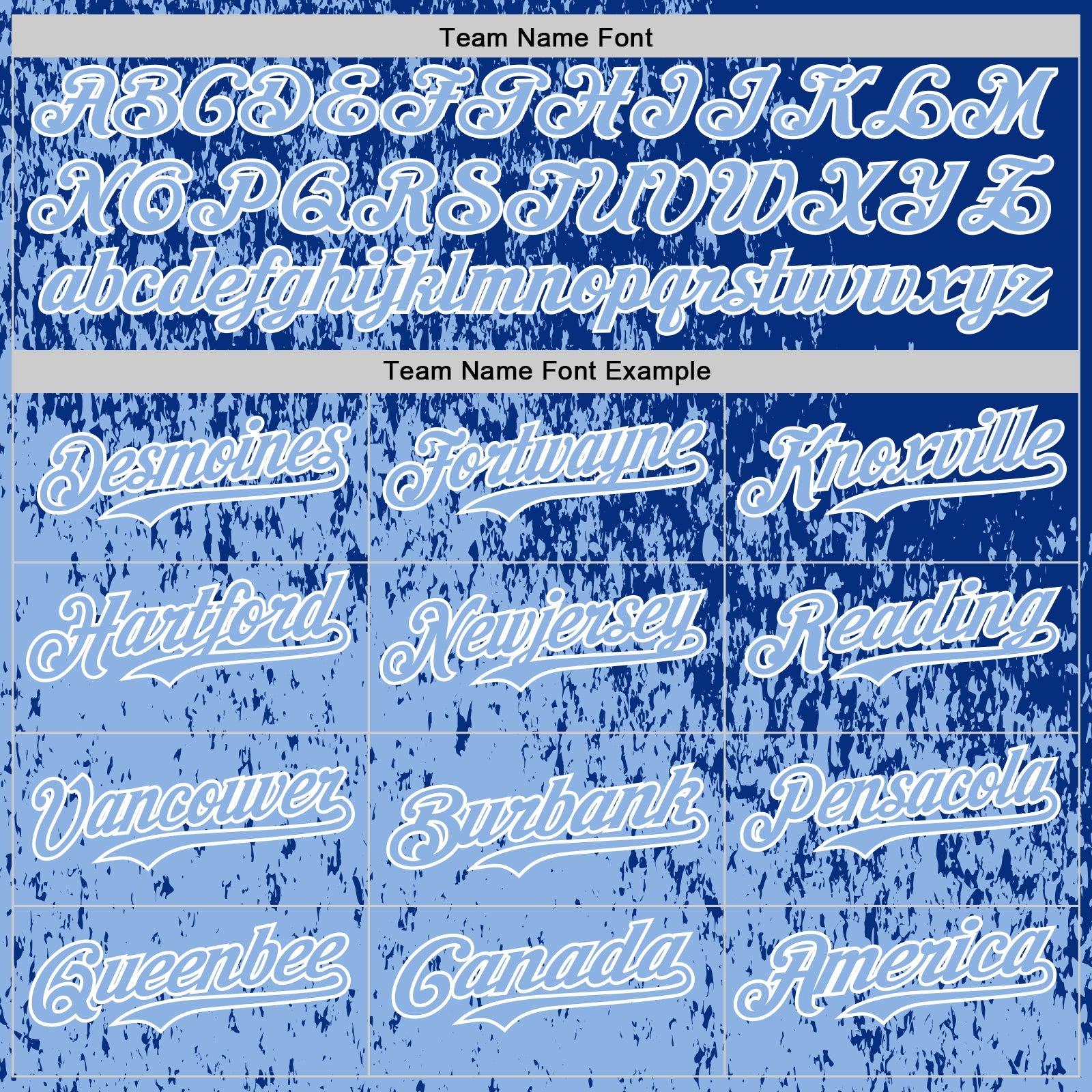 Custom Royal Light Blue-White Abstract Fragment Splatter Authentic Baseball Jersey view 4