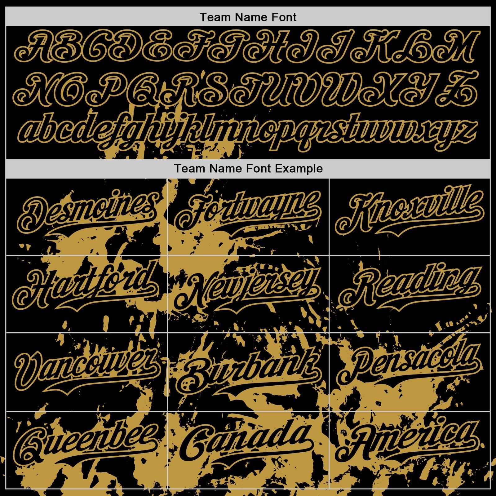 Custom Black Old Gold Splatter Authentic Baseball Jersey view 4