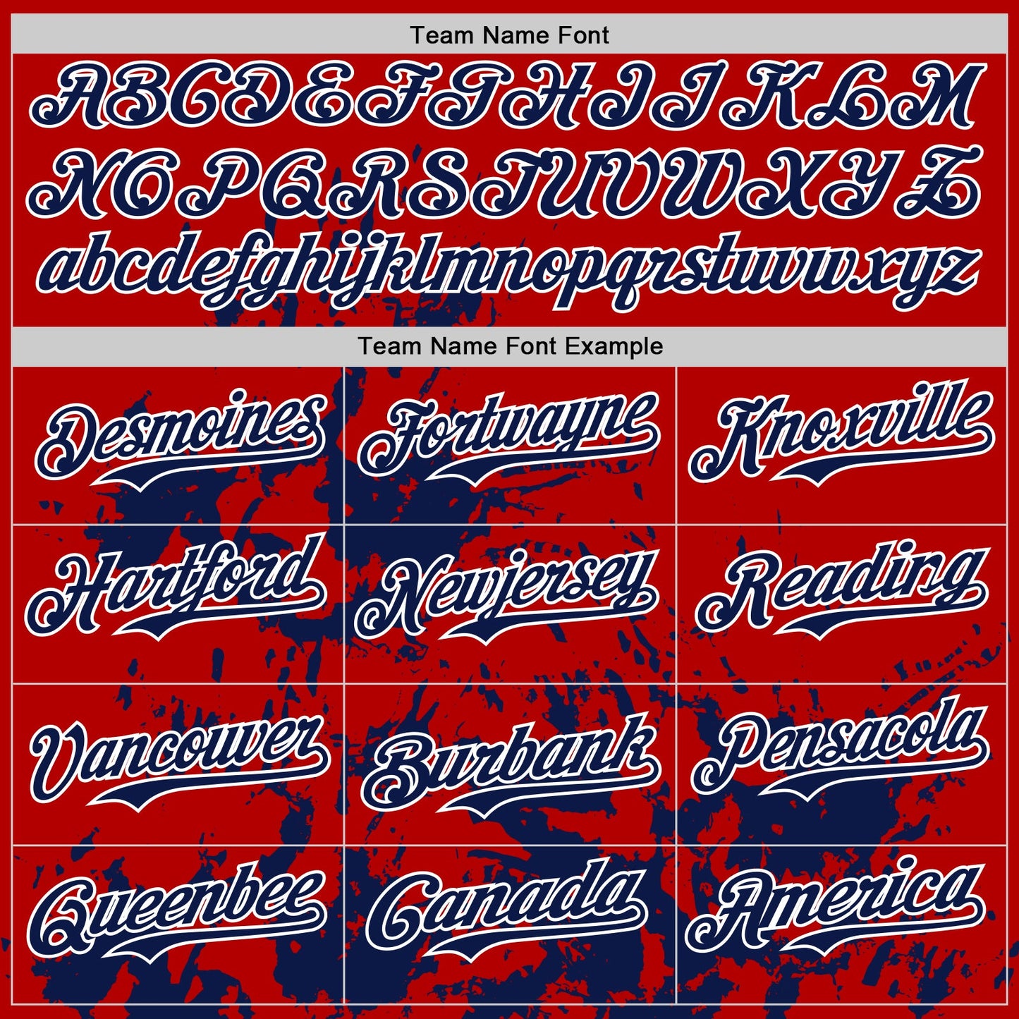 Custom Red Navy-White Splatter Authentic Baseball Jersey view 4