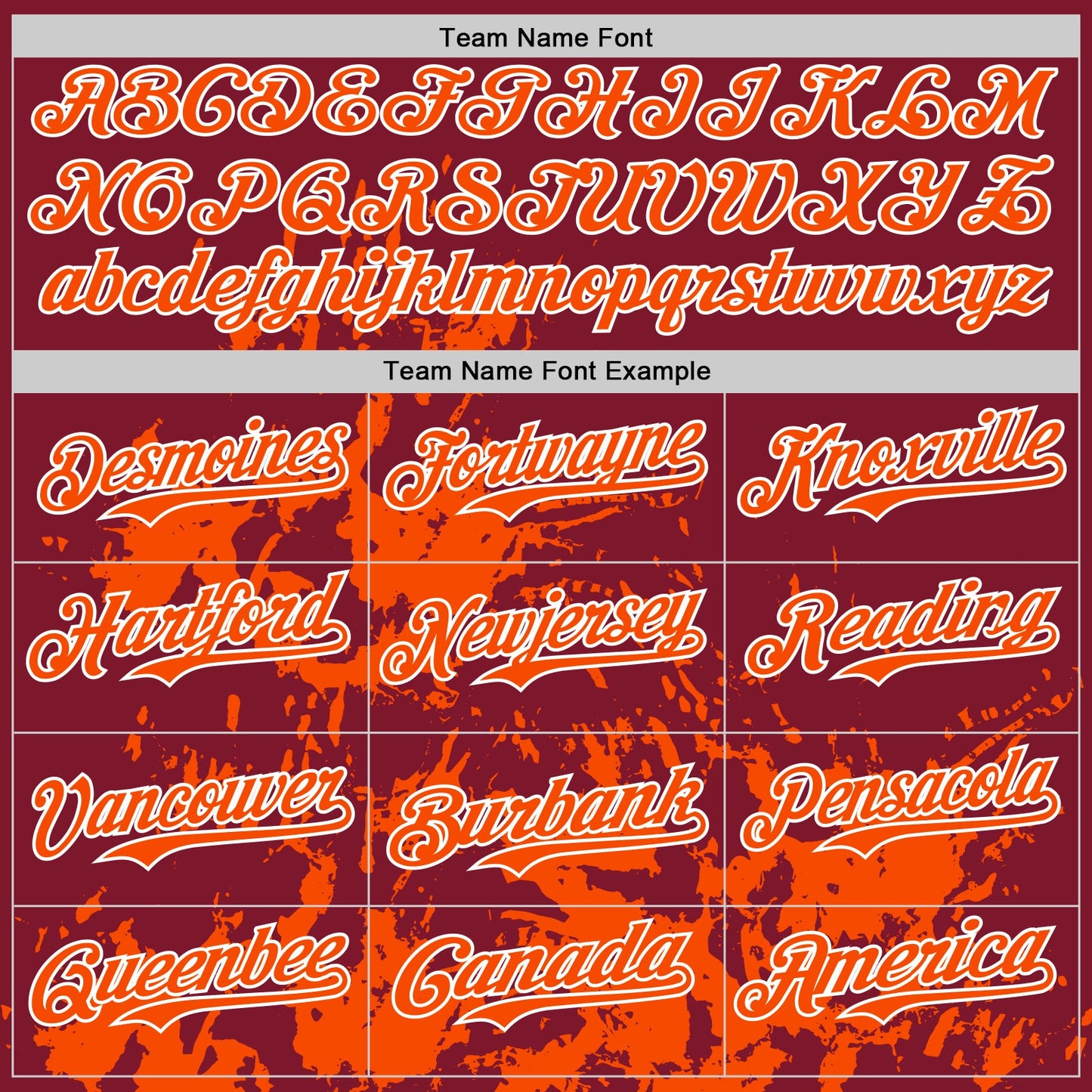 Custom Crimson Orange-White Splatter Authentic Baseball Jersey view 4