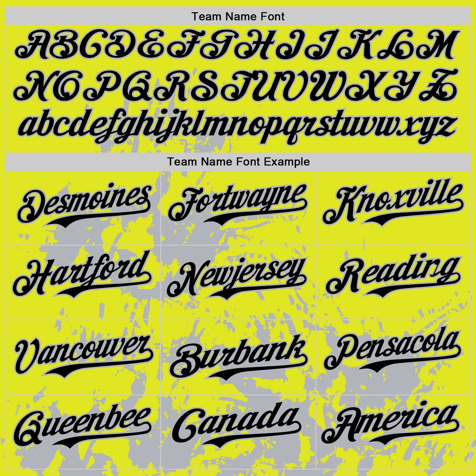 Custom Neon Yellow Black-Gray Splatter Authentic Baseball Jersey view 4