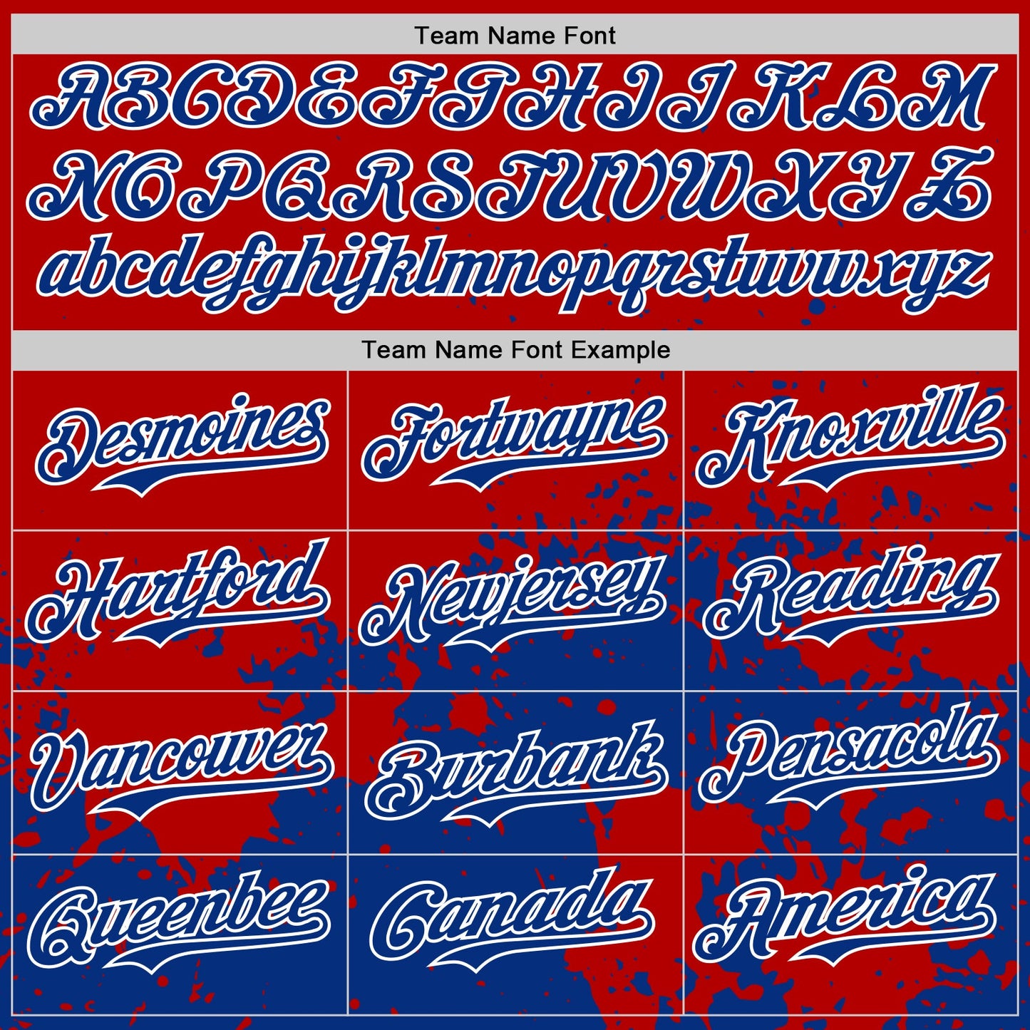 Custom Red Royal-White Abstract Splatter Grunge Authentic Baseball Jersey view 4