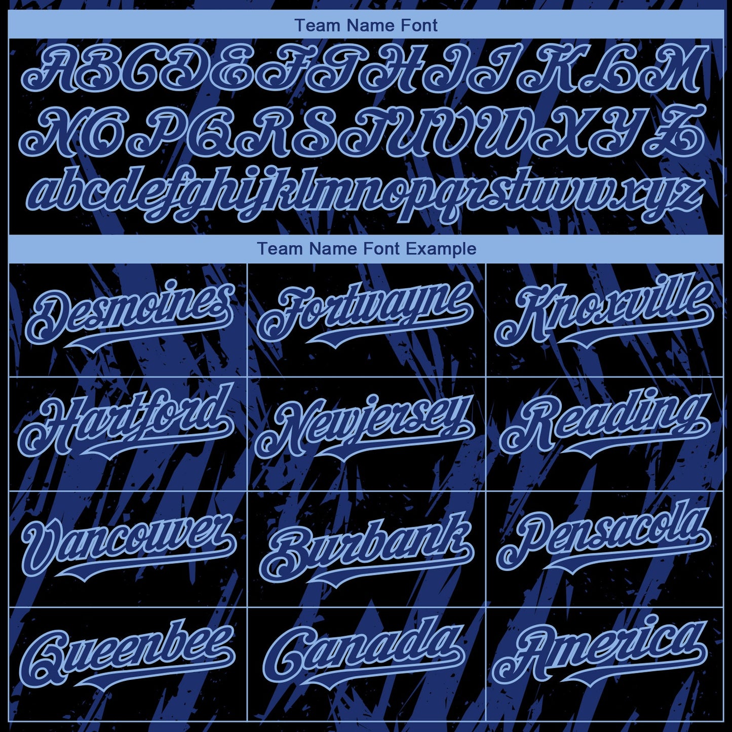 Custom Black Royal-Light Blue Splatter Torn Sharp Brush Stroke Authentic Baseball Jersey view 4