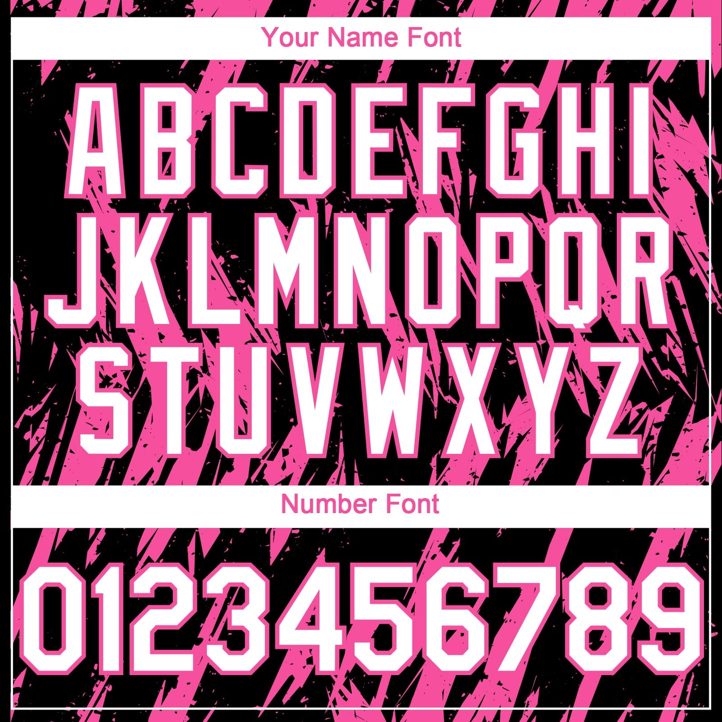 Custom Black White-Pink Splatter Torn Sharp Brush Stroke Authentic Baseball Jersey view 5