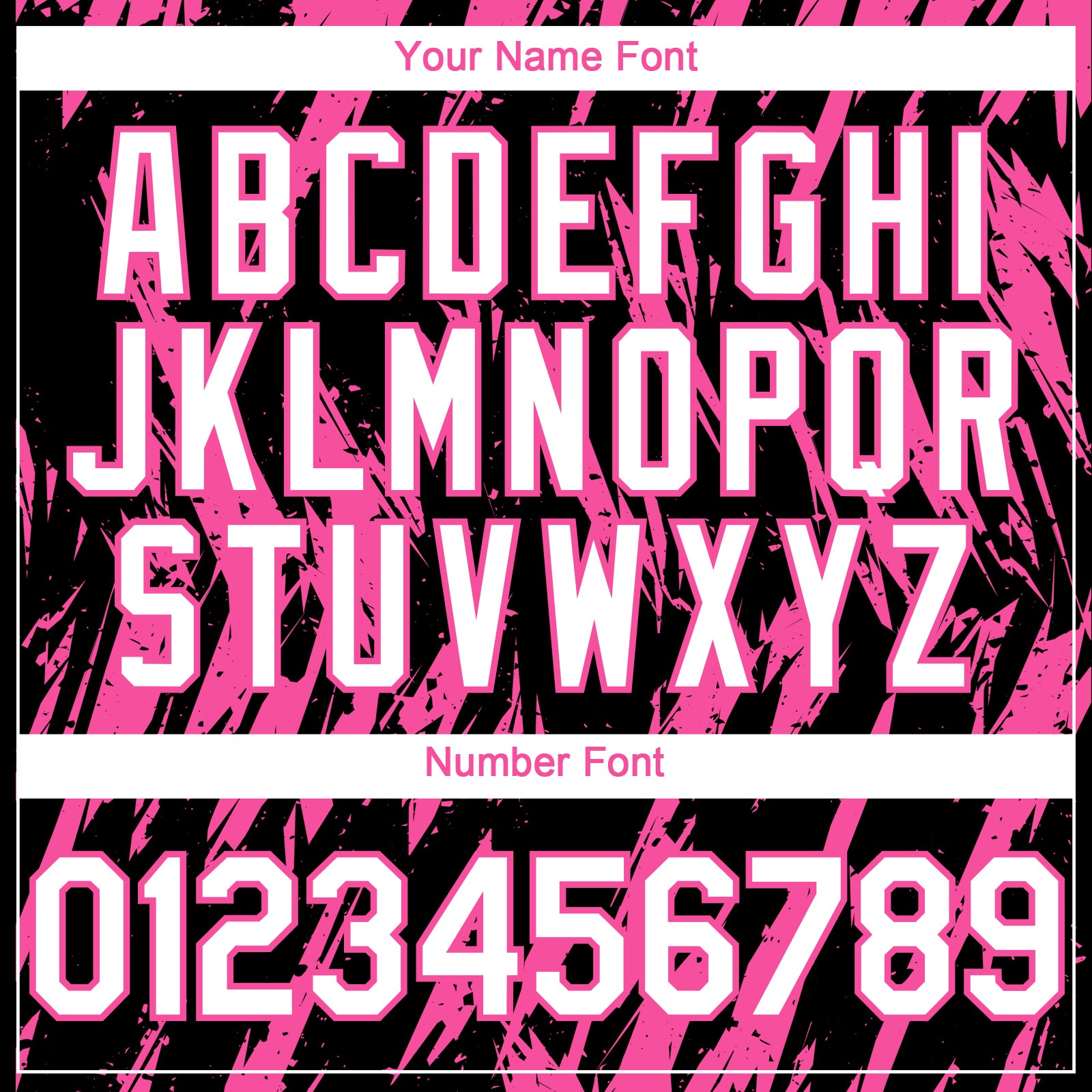 Custom Black White-Pink Splatter Torn Sharp Brush Stroke Authentic Baseball Jersey view 5