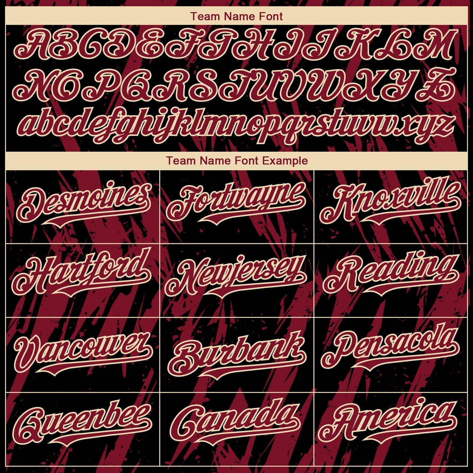 Custom Black Crimson-Cream Splatter Torn Sharp Brush Stroke Authentic Baseball Jersey view 4