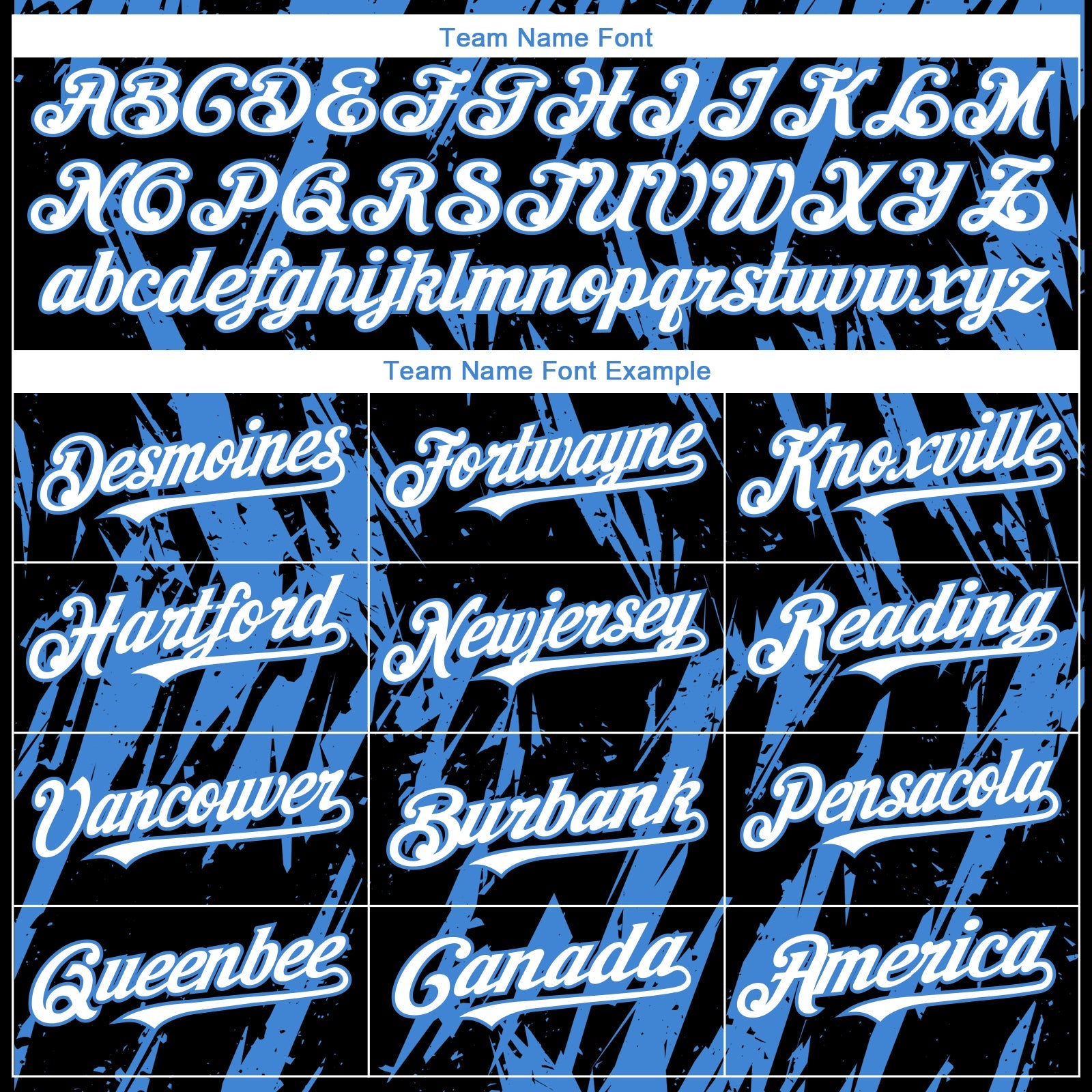 Custom Black White-Powder Blue Splatter Torn Sharp Brush Stroke Authentic Baseball Jersey view 4