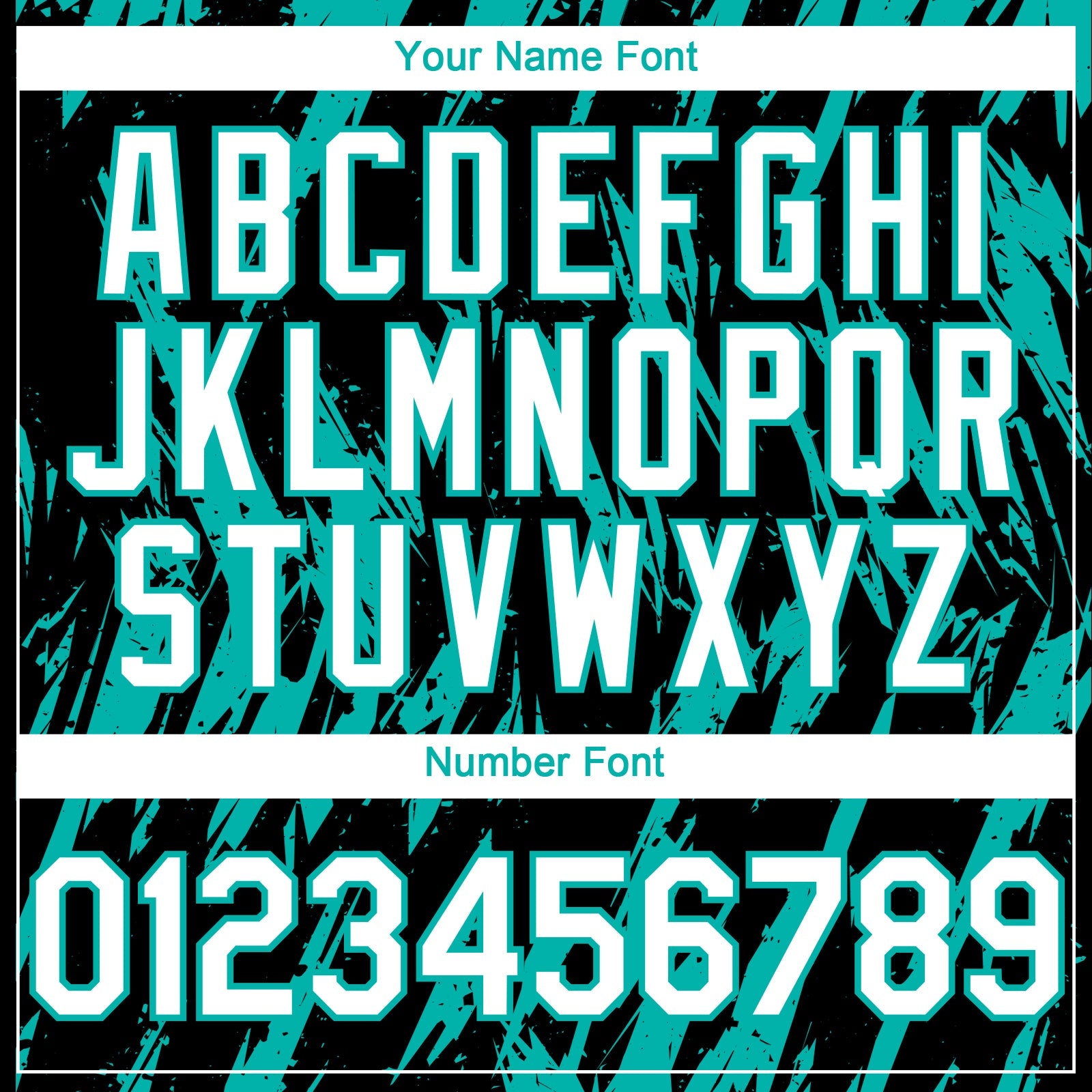 Custom Black White-Aqua Splatter Torn Sharp Brush Stroke Authentic Baseball Jersey view 5