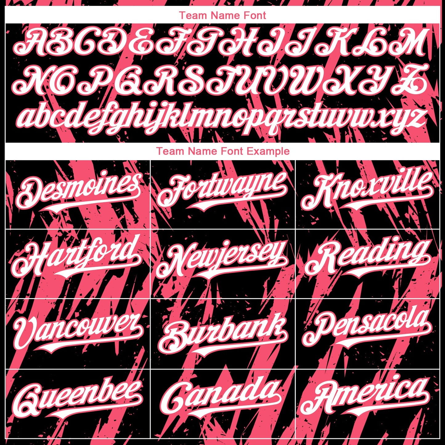 Custom Black White-Neon Pink Splatter Torn Sharp Brush Stroke Authentic Baseball Jersey view 4