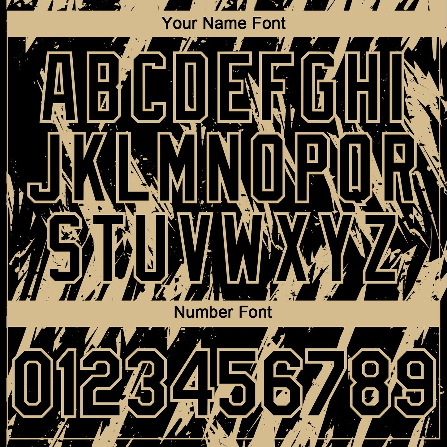 Custom Black Vegas Gold Splatter Torn Sharp Brush Stroke Authentic Baseball Jersey view 5