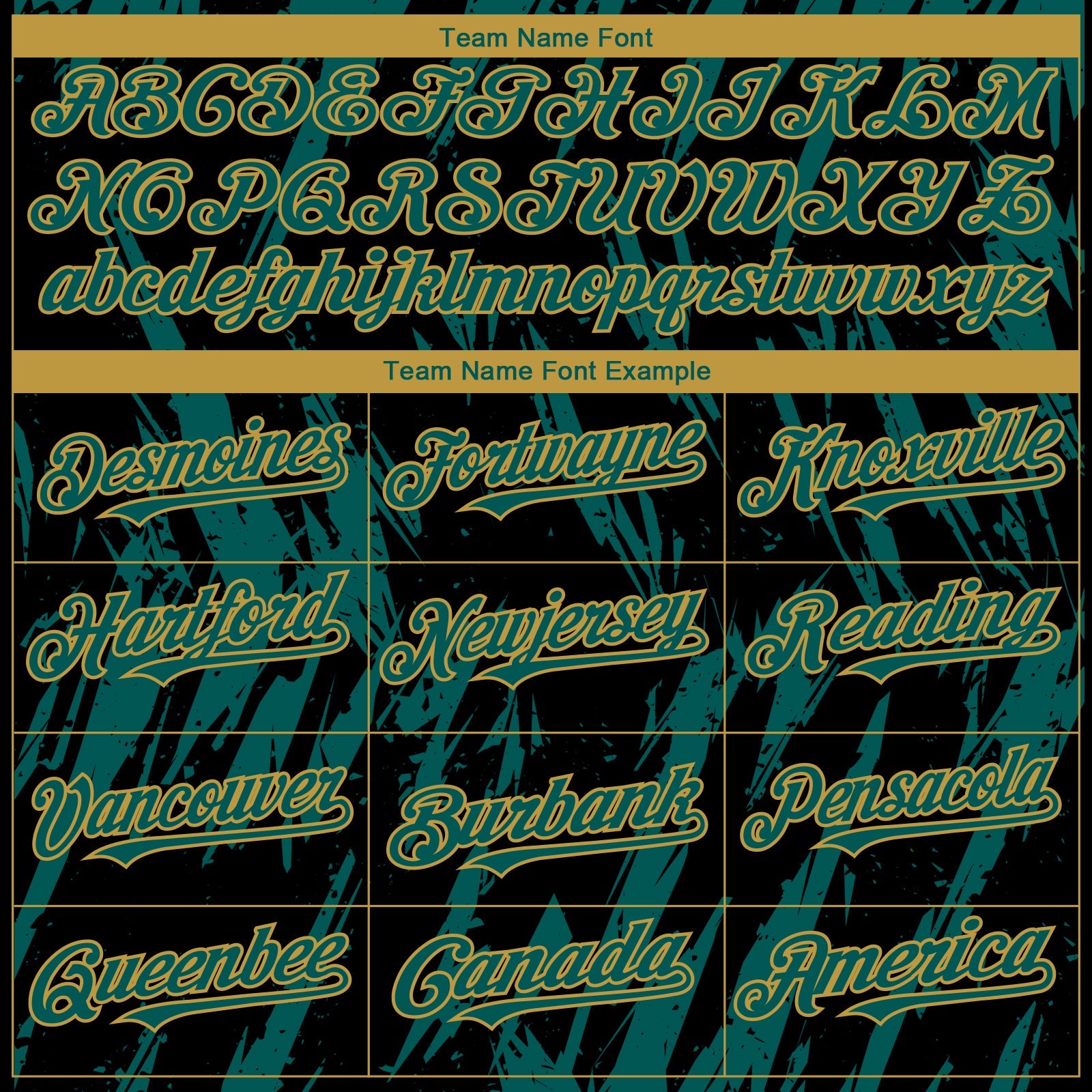 Custom Black Midnight Green-Old Gold Splatter Torn Sharp Brush Stroke Authentic Baseball Jersey view 4