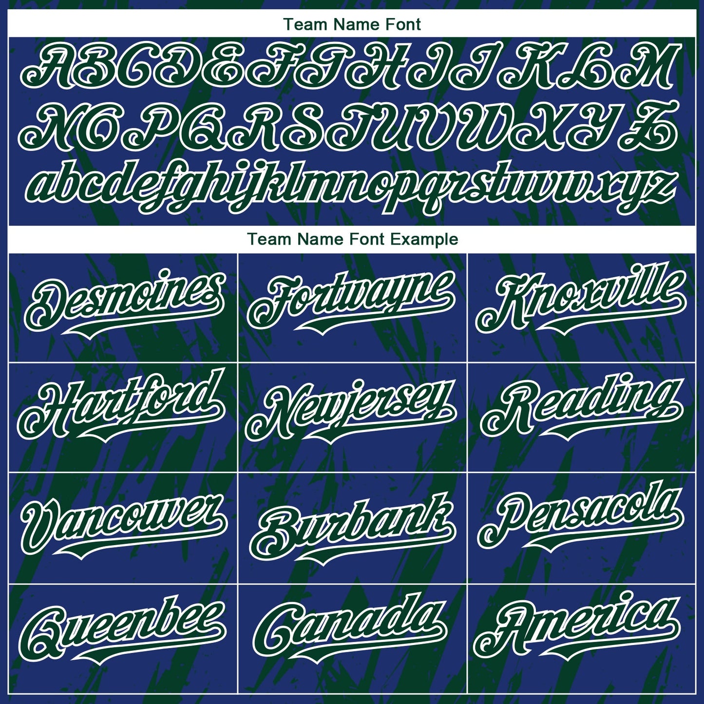 Custom Royal Green-White Splatter Torn Sharp Brush Stroke Authentic Baseball Jersey view 4