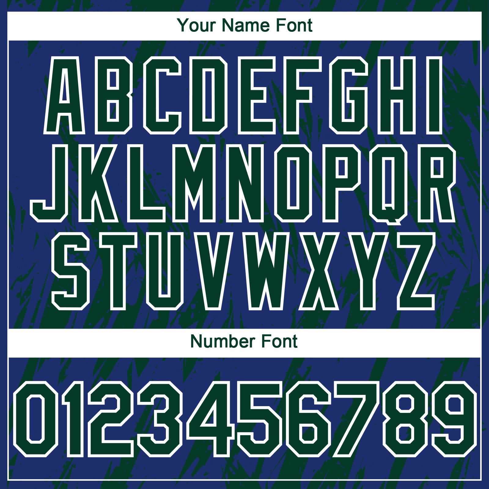 Custom Royal Green-White Splatter Torn Sharp Brush Stroke Authentic Baseball Jersey view 5