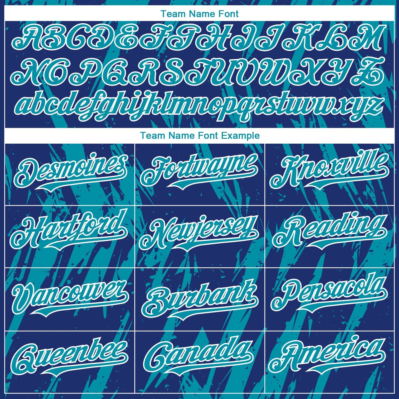 Custom Royal Teal-White Splatter Torn Sharp Brush Stroke Authentic Baseball Jersey view 4