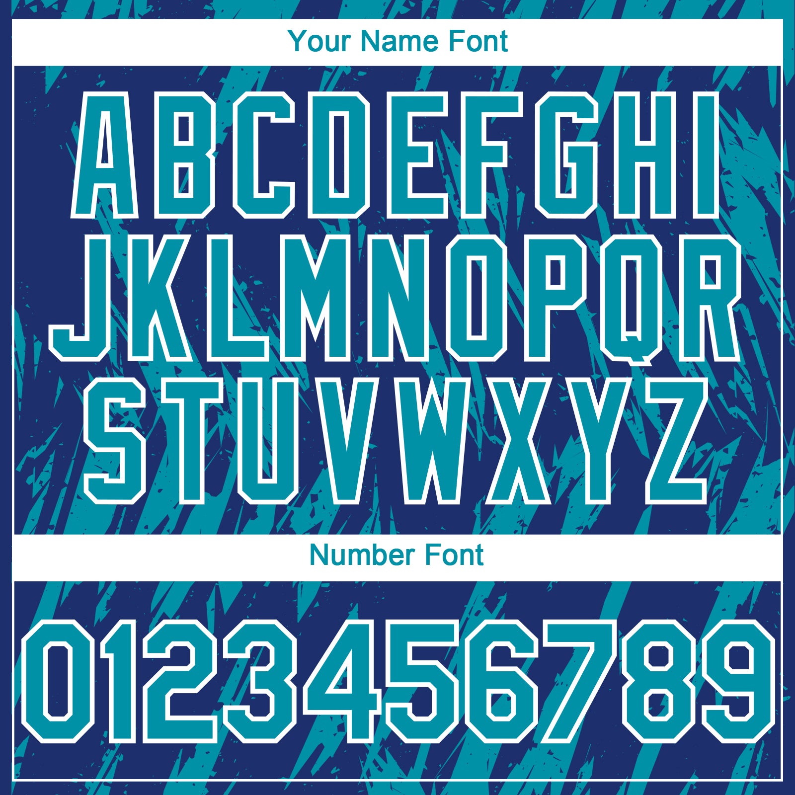 Custom Royal Teal-White Splatter Torn Sharp Brush Stroke Authentic Baseball Jersey view 5
