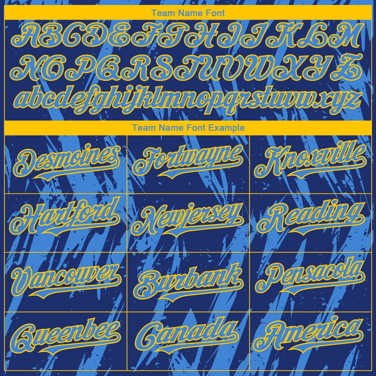Custom Royal Powder Blue-Yellow Splatter Torn Sharp Brush Stroke Authentic Baseball Jersey view 4