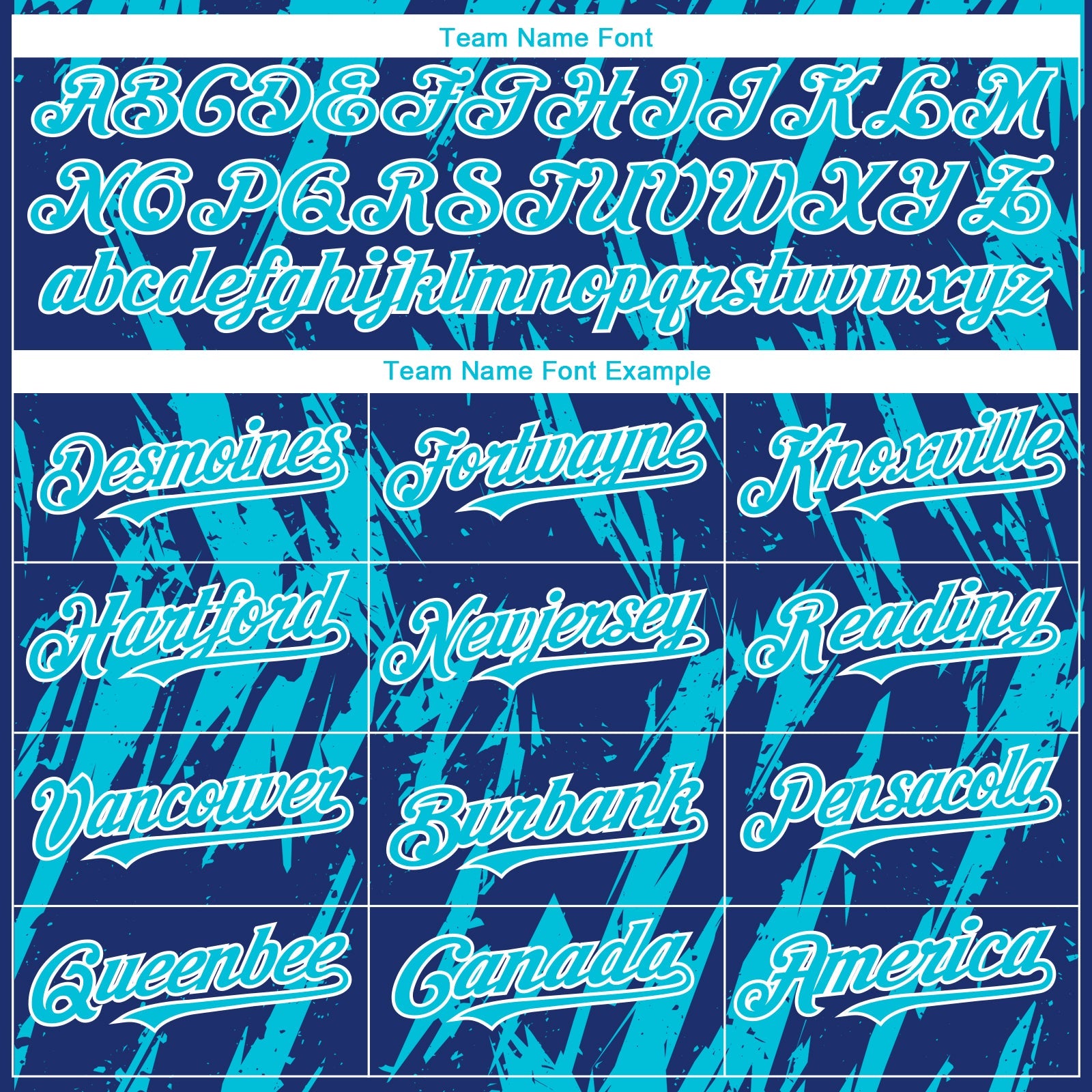 Custom Royal Lakes Blue-White Splatter Torn Sharp Brush Stroke Authentic Baseball Jersey view 4