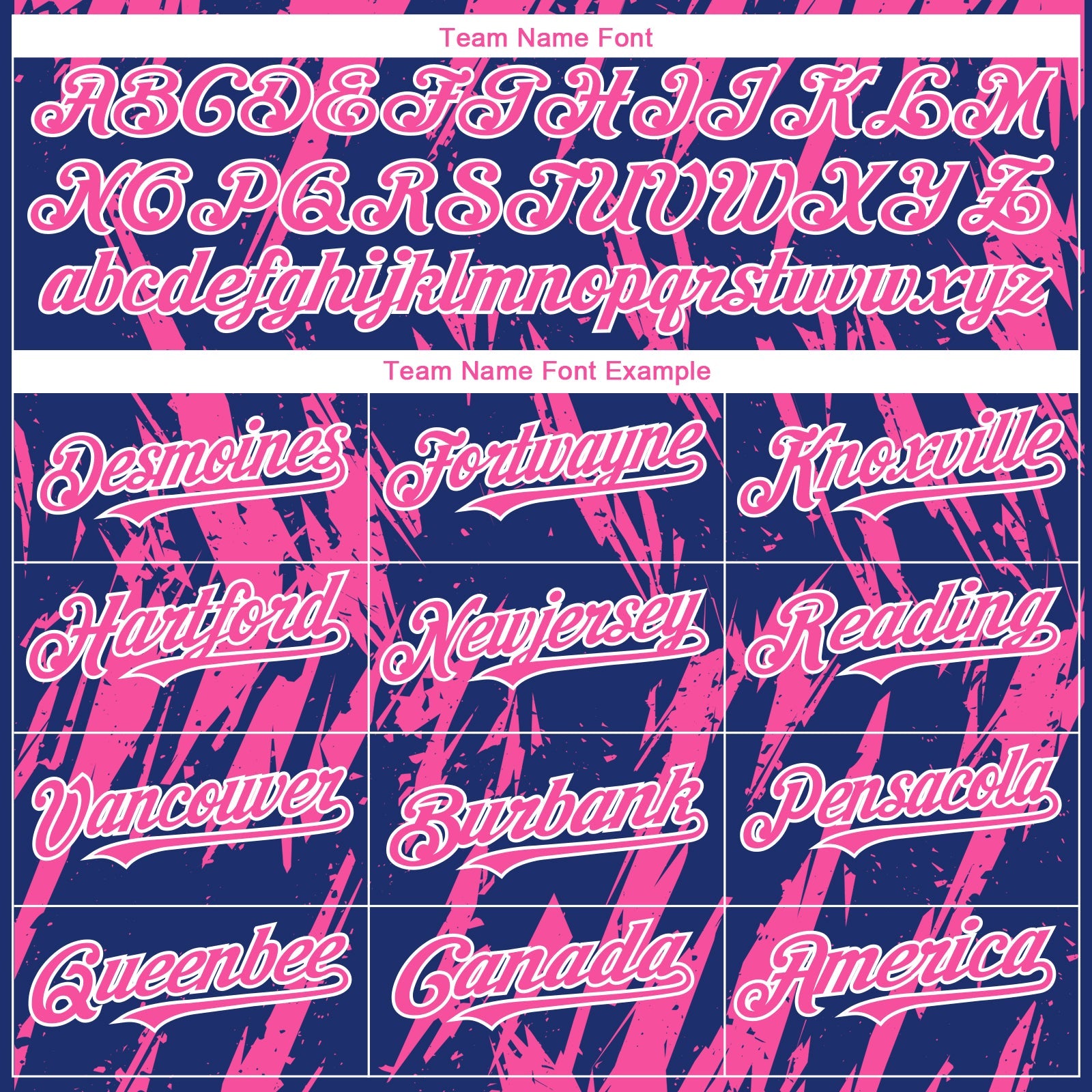 Custom Royal Pink-White Splatter Torn Sharp Brush Stroke Authentic Baseball Jersey view 4