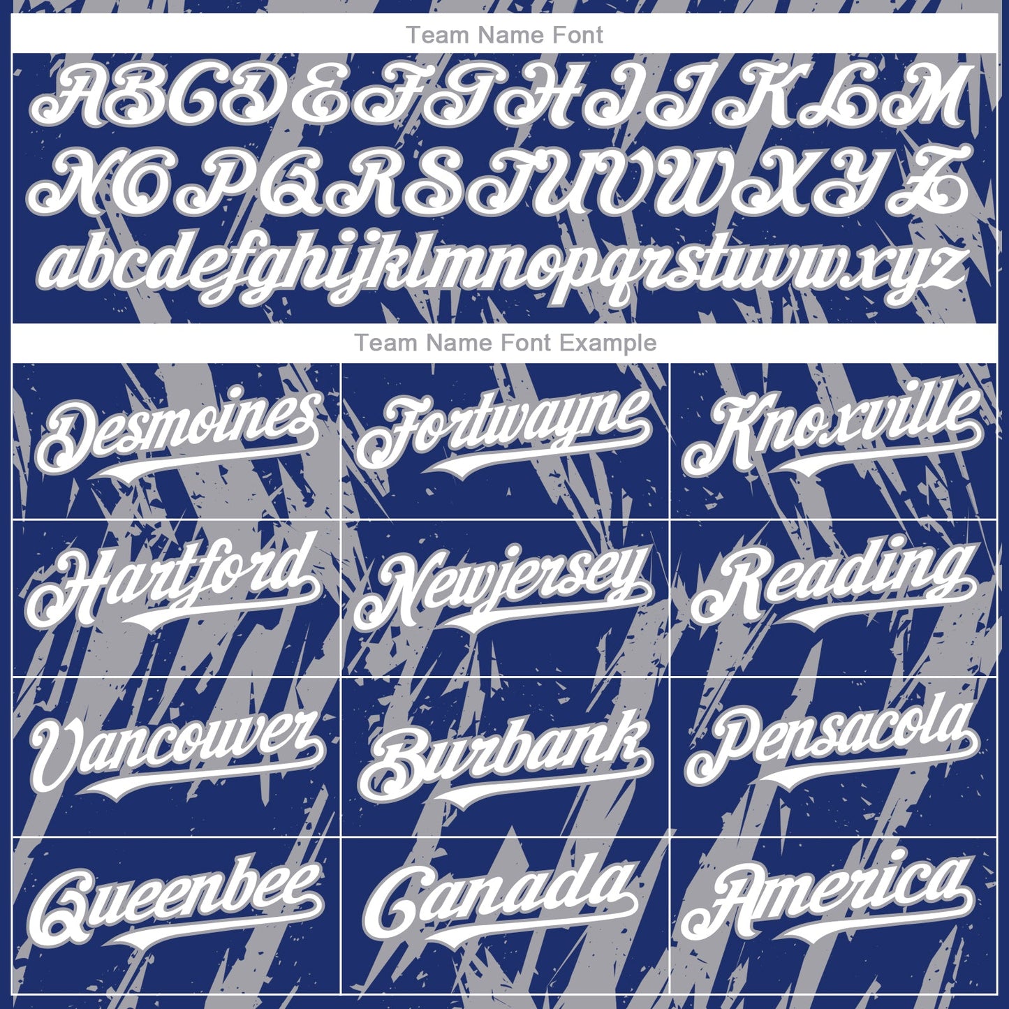 Custom Royal White-Gray Splatter Torn Sharp Brush Stroke Authentic Baseball Jersey view 4
