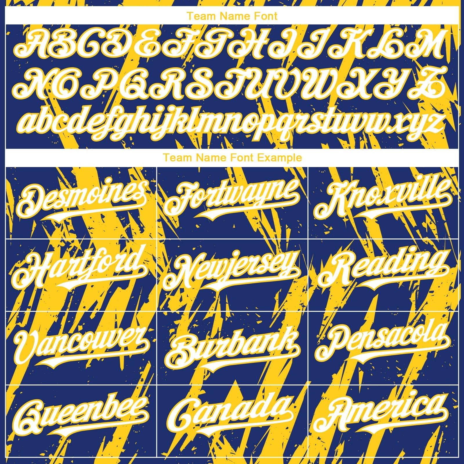 Custom Royal White-Yellow Splatter Torn Sharp Brush Stroke Authentic Baseball Jersey view 4