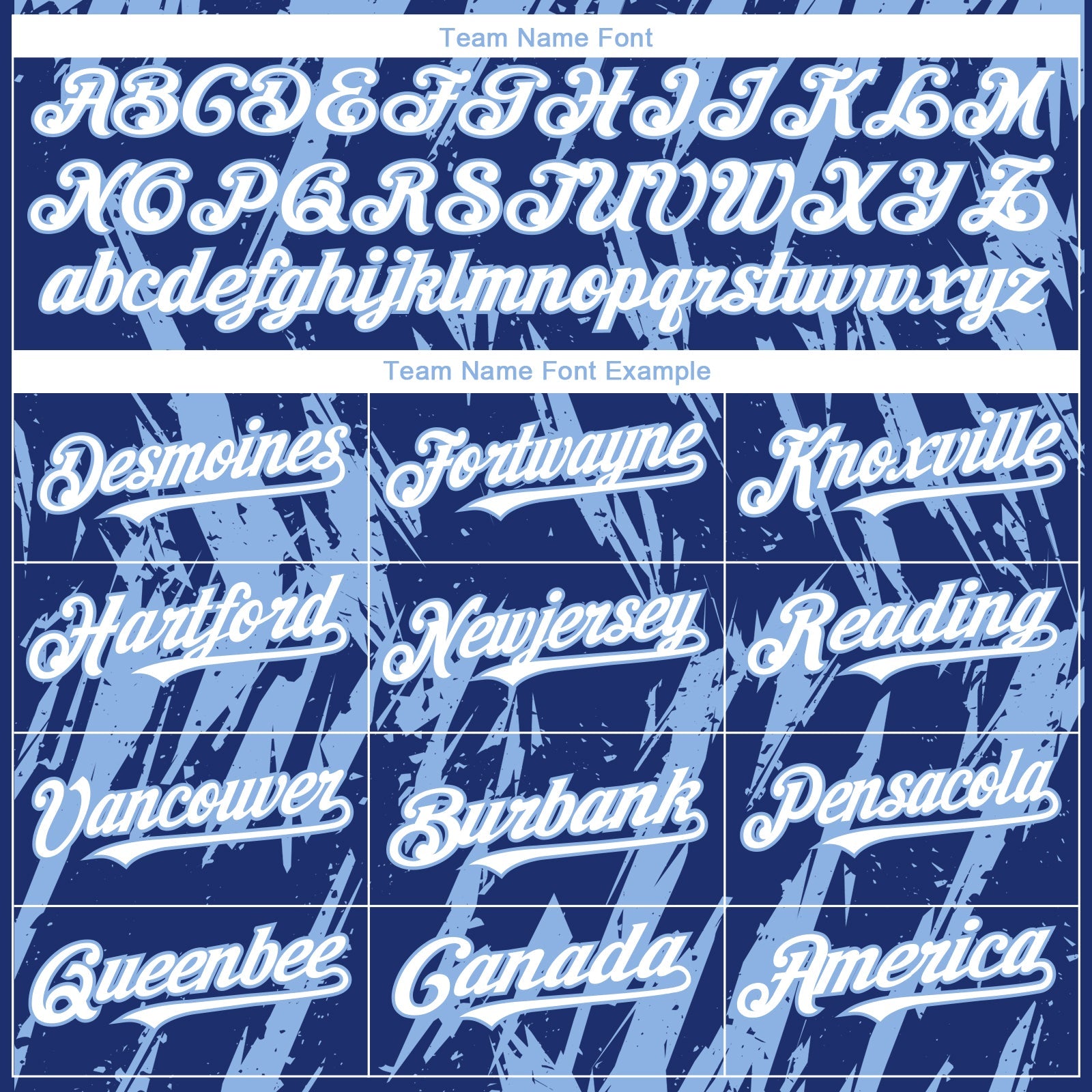 Custom Royal White-Light Blue Splatter Torn Sharp Brush Stroke Authentic Baseball Jersey view 4