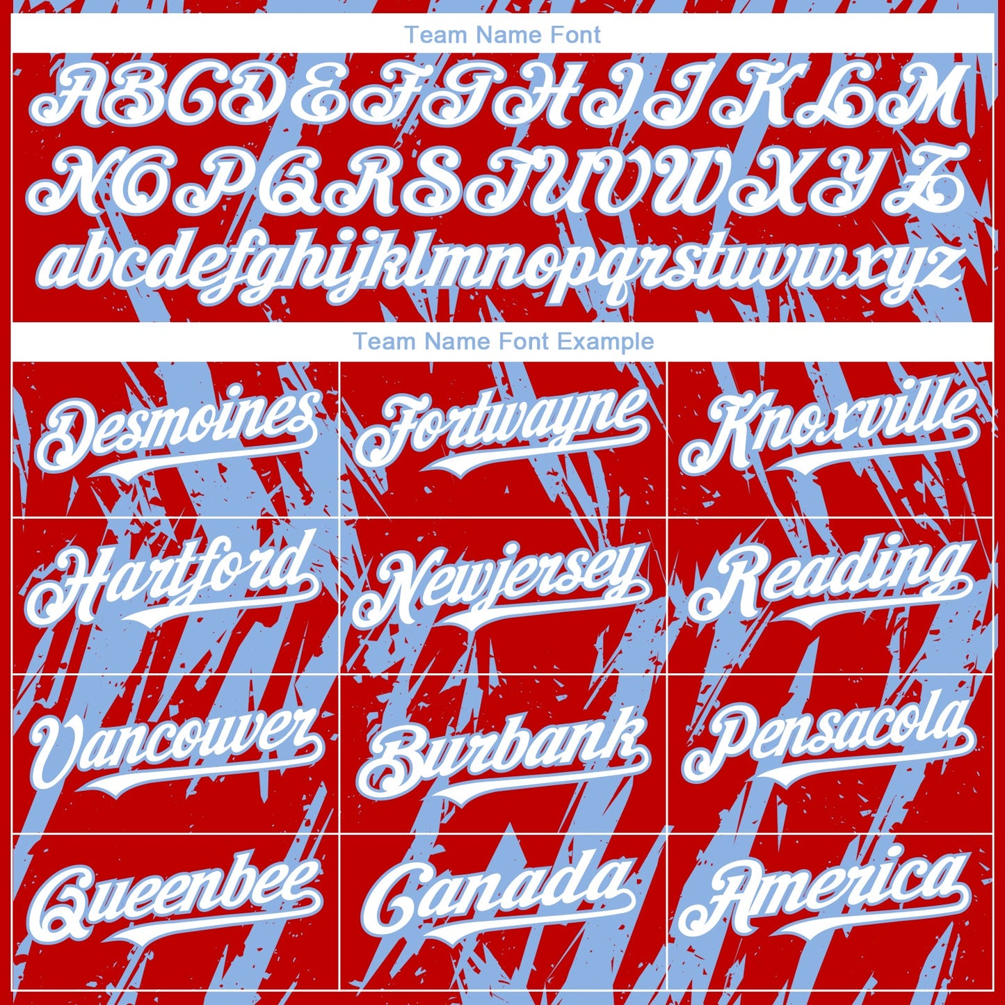 Custom Red White-Light Blue Splatter Torn Sharp Brush Stroke Authentic Baseball Jersey view 4