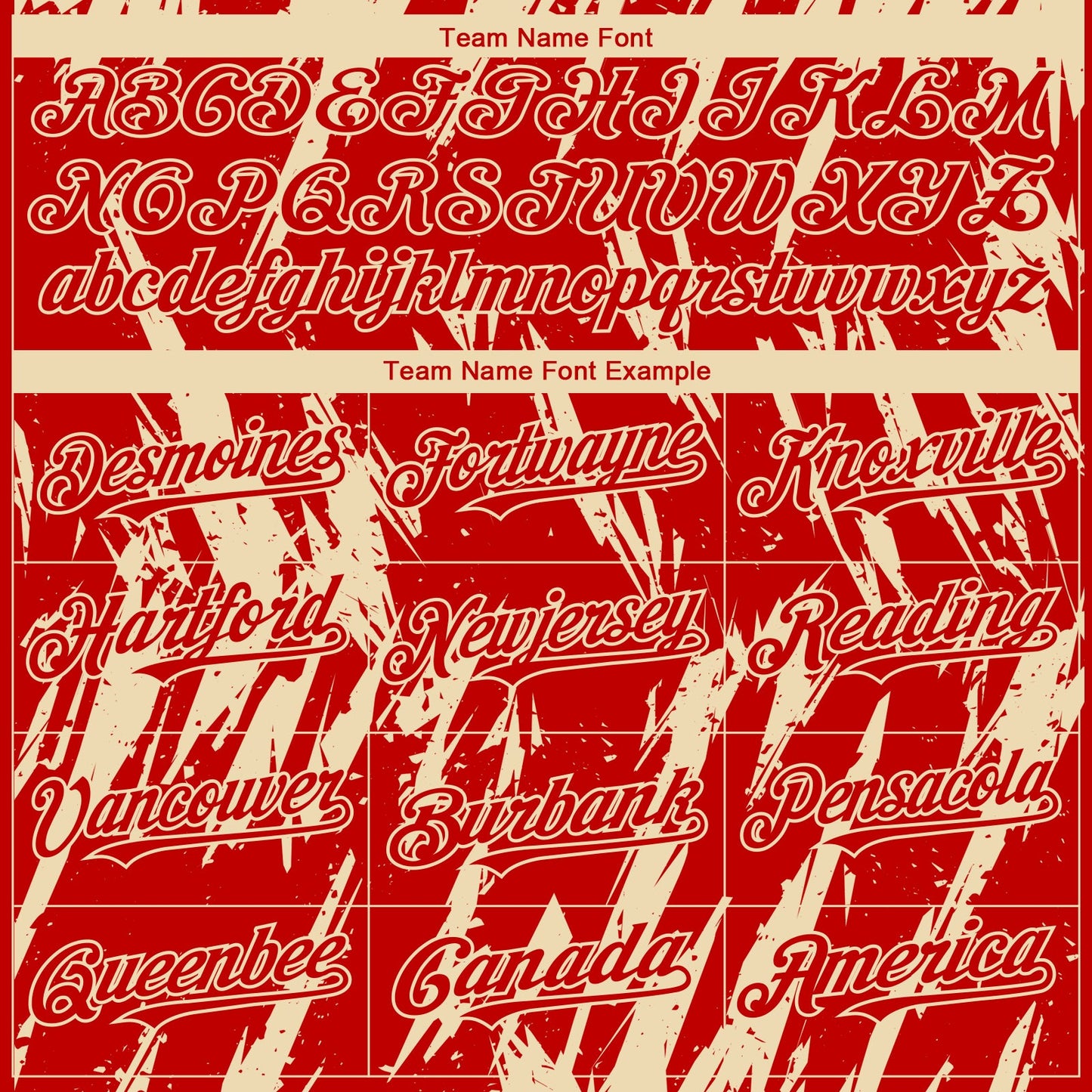 Custom Red Cream Splatter Torn Sharp Brush Stroke Authentic Baseball Jersey view 4