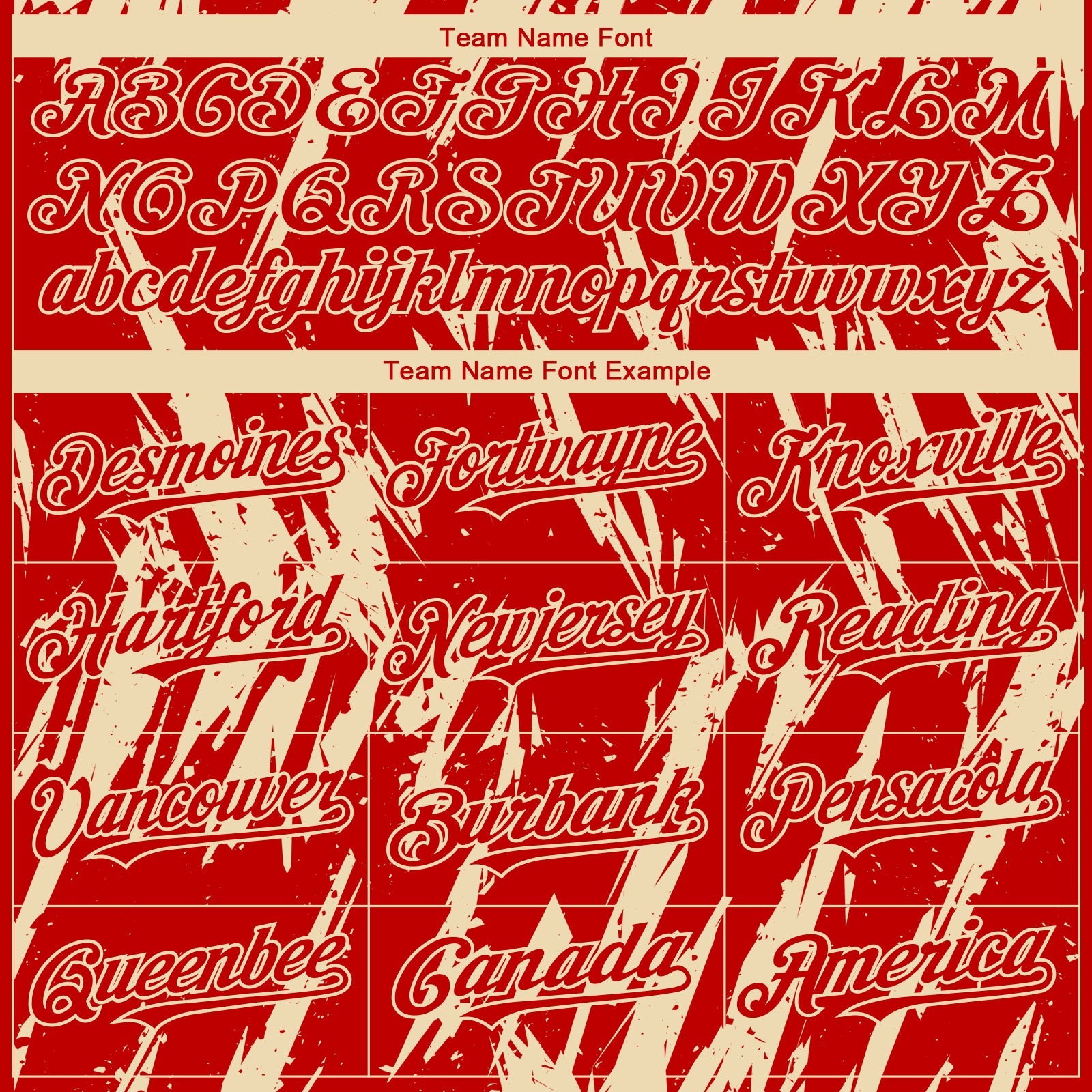 Custom Red Cream Splatter Torn Sharp Brush Stroke Authentic Baseball Jersey view 4