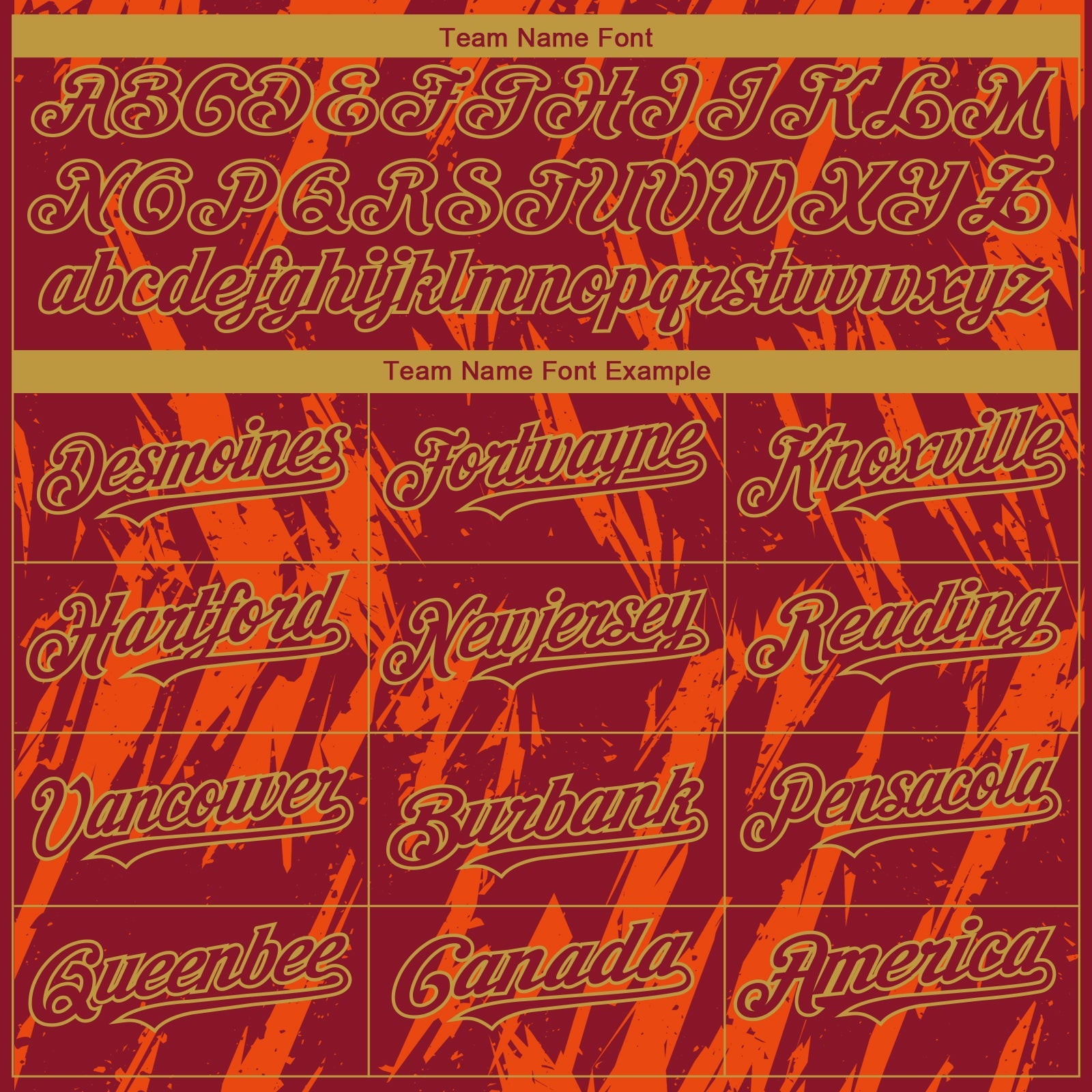 Custom Crimson Old Gold-Orange Splatter Torn Sharp Brush Stroke Authentic Baseball Jersey view 4
