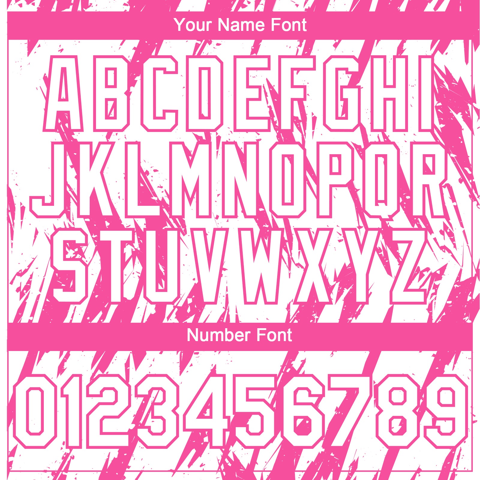 Custom White Pink Splatter Torn Sharp Brush Stroke Authentic Baseball Jersey view 5