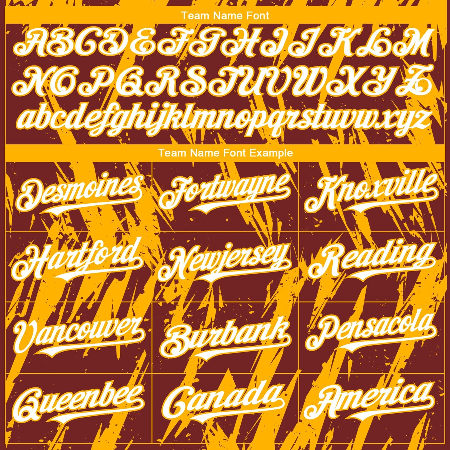 Custom Burgundy White-Gold Splatter Torn Sharp Brush Stroke Authentic Baseball Jersey view 4